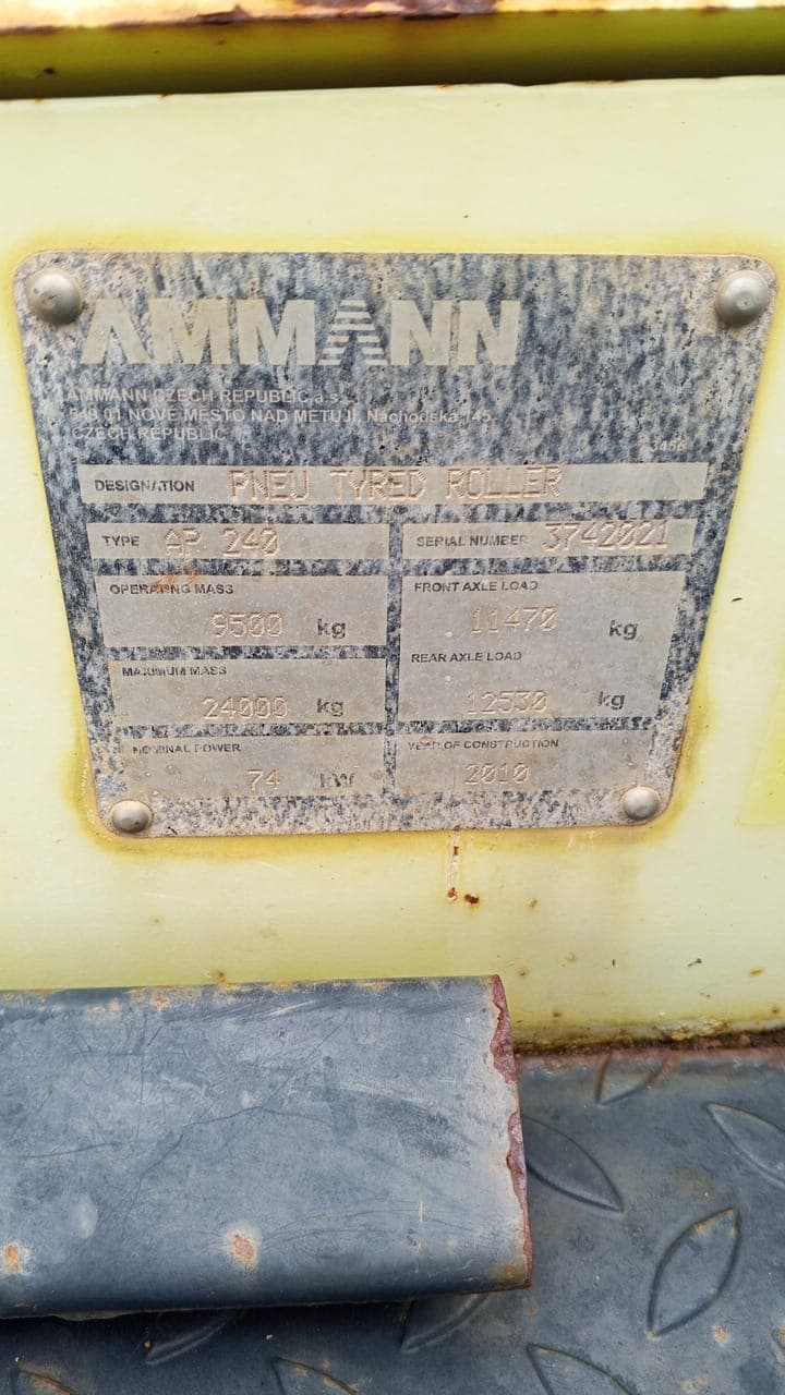 Compactador pneumático AMMANN — image 5