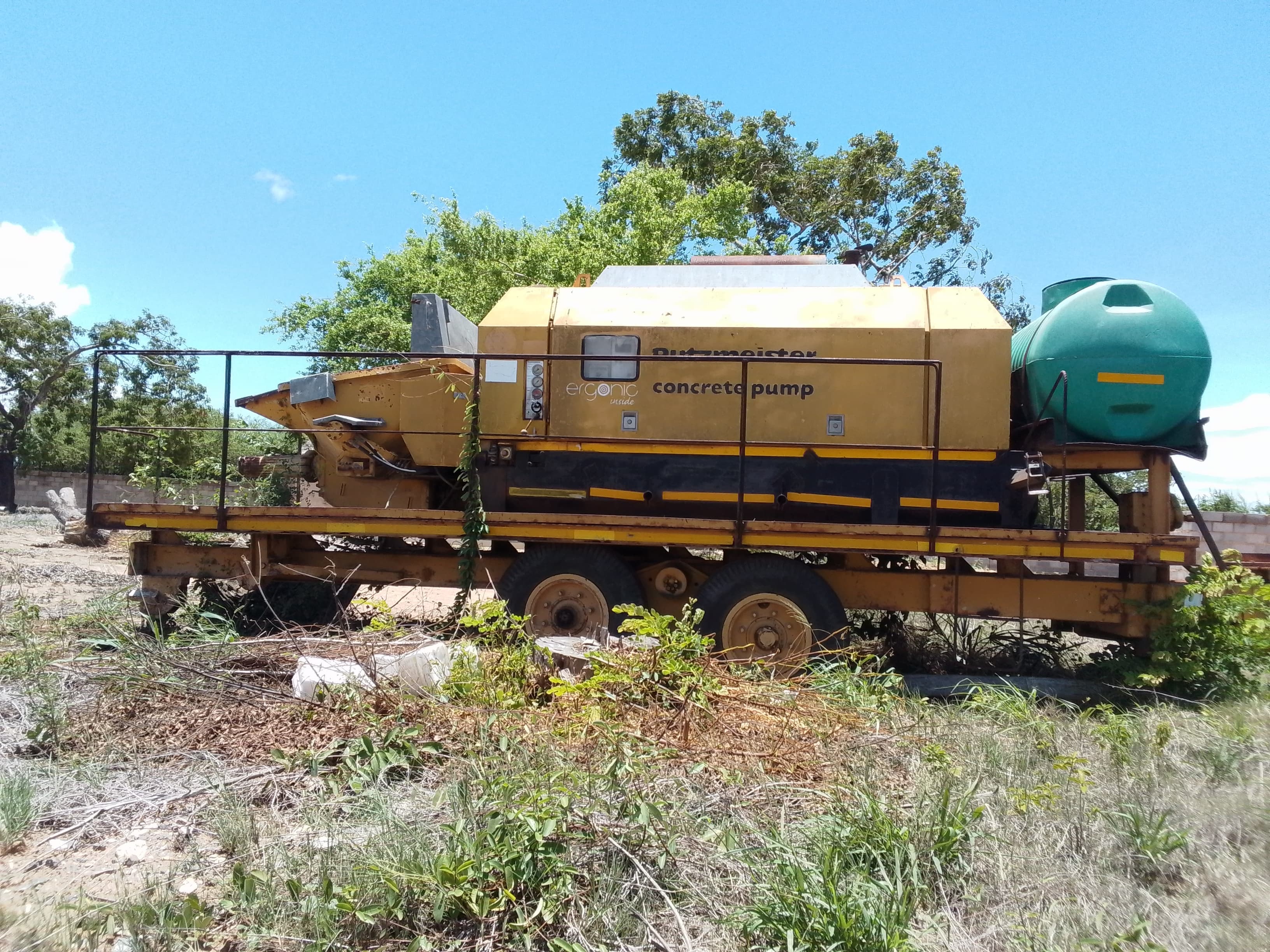 Bomba de concreto Putzmeister — imagem 3