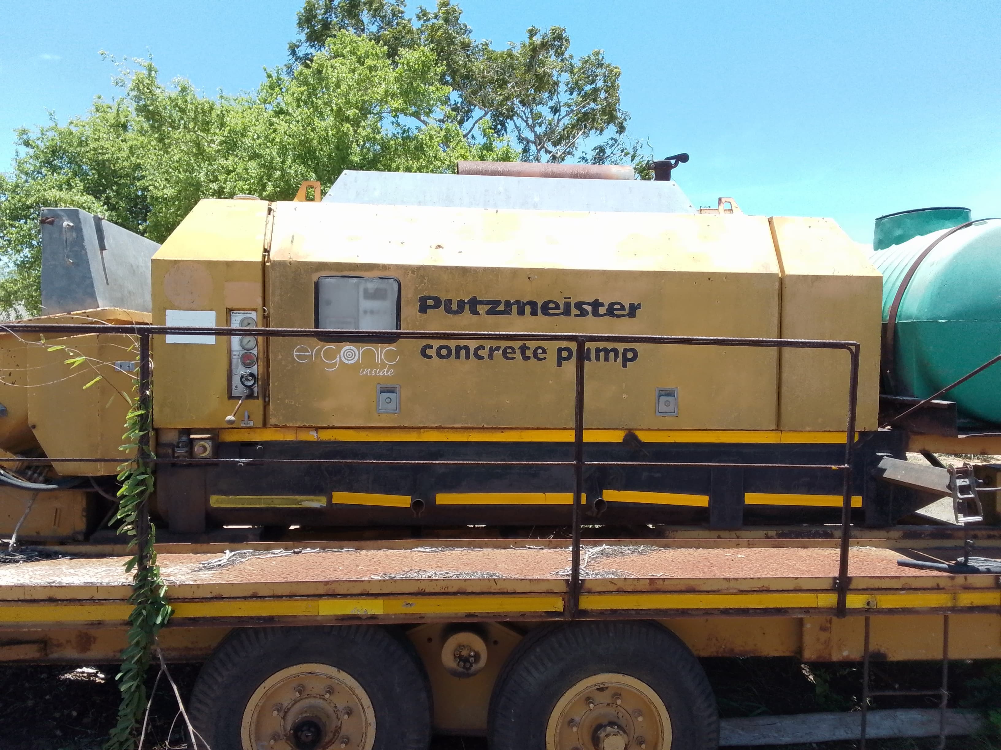 Bomba de concreto Putzmeister — imagem 1