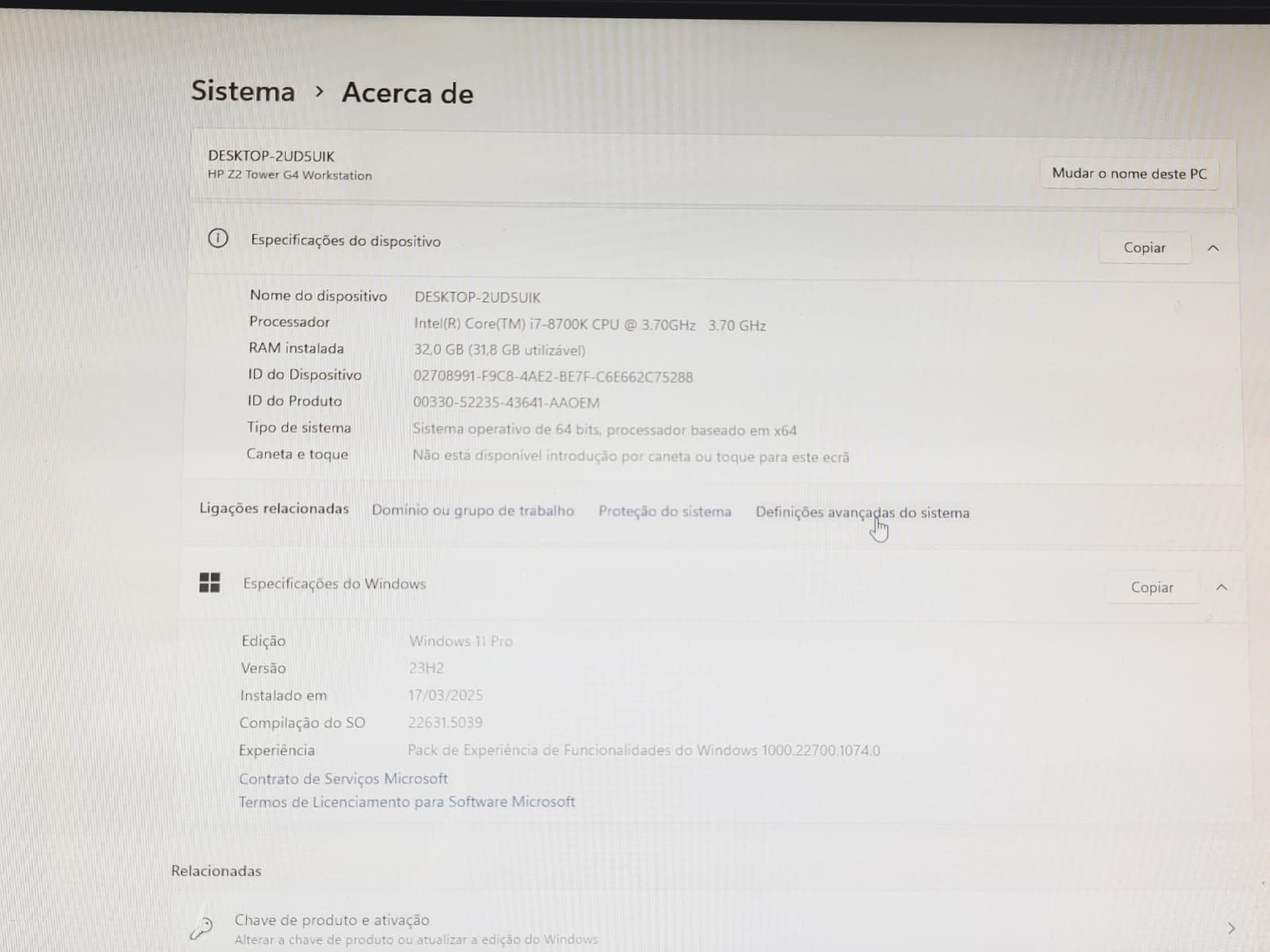 Computador HP Z2 TWR G4 Workstation — image 13