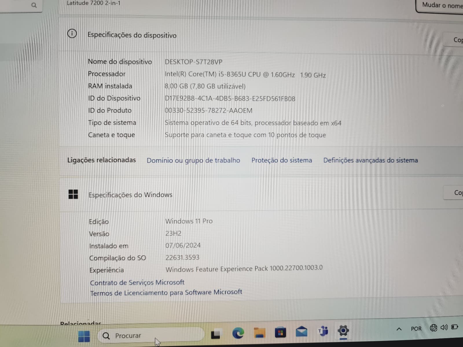 Portátil Dell Latitude 7200 — imagem 2