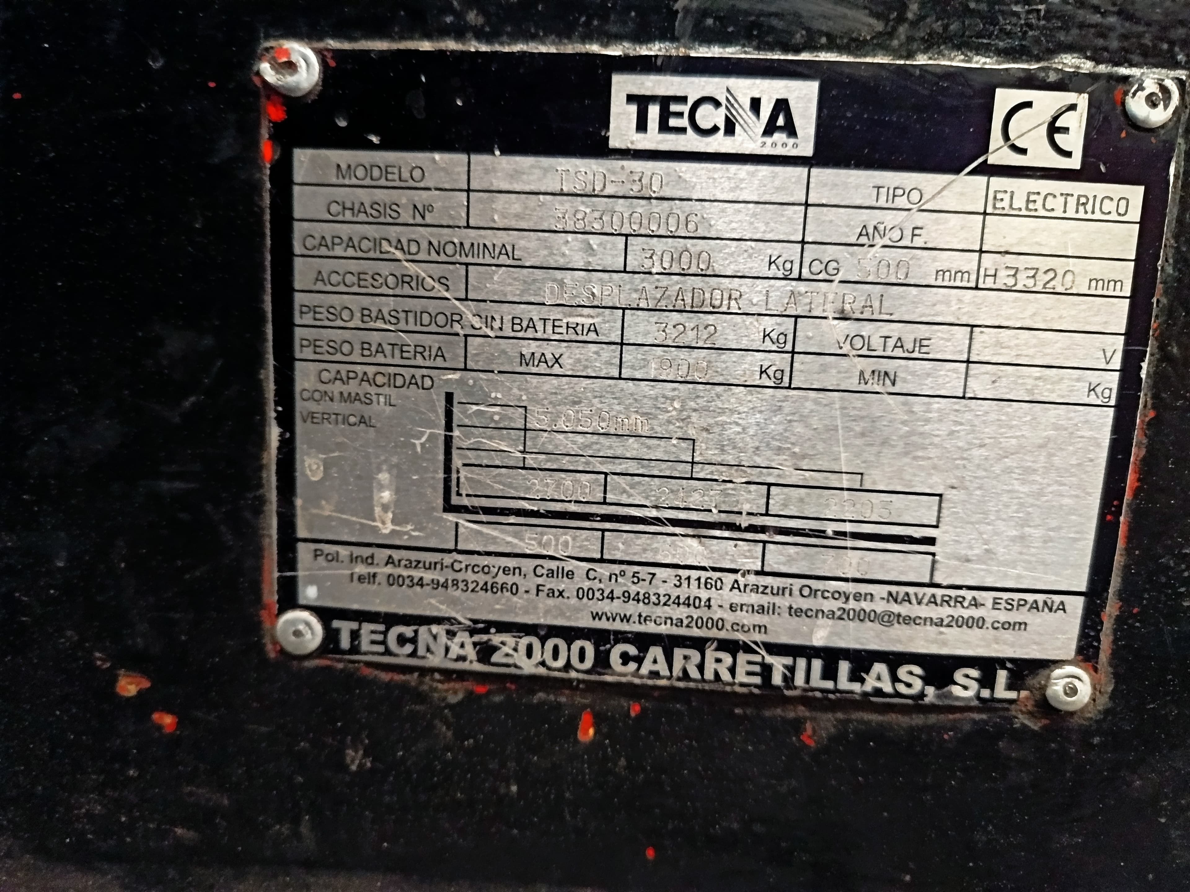 Empilhador Tecna — imagem 17