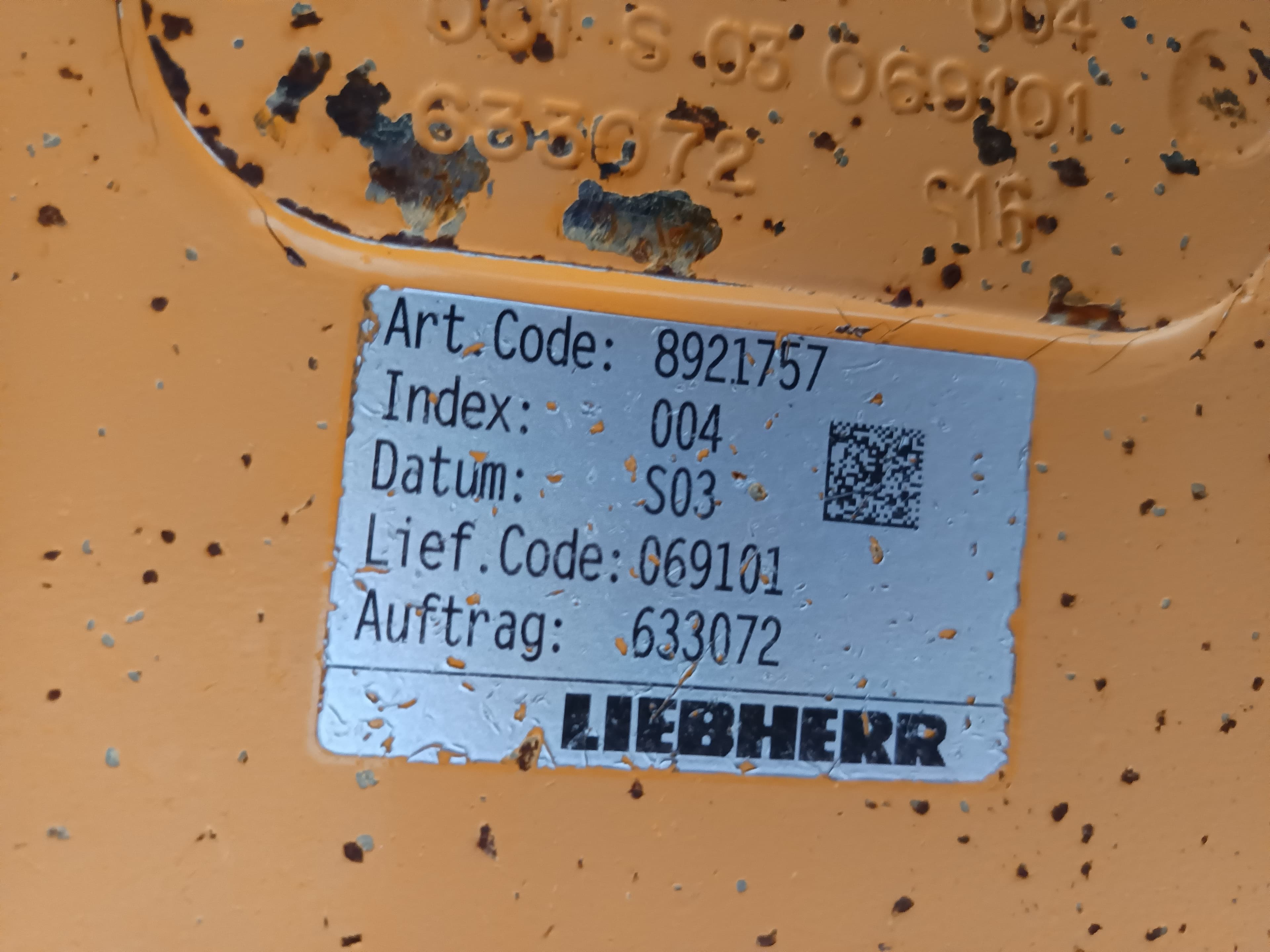 Liebherr Loader Arm — image 6