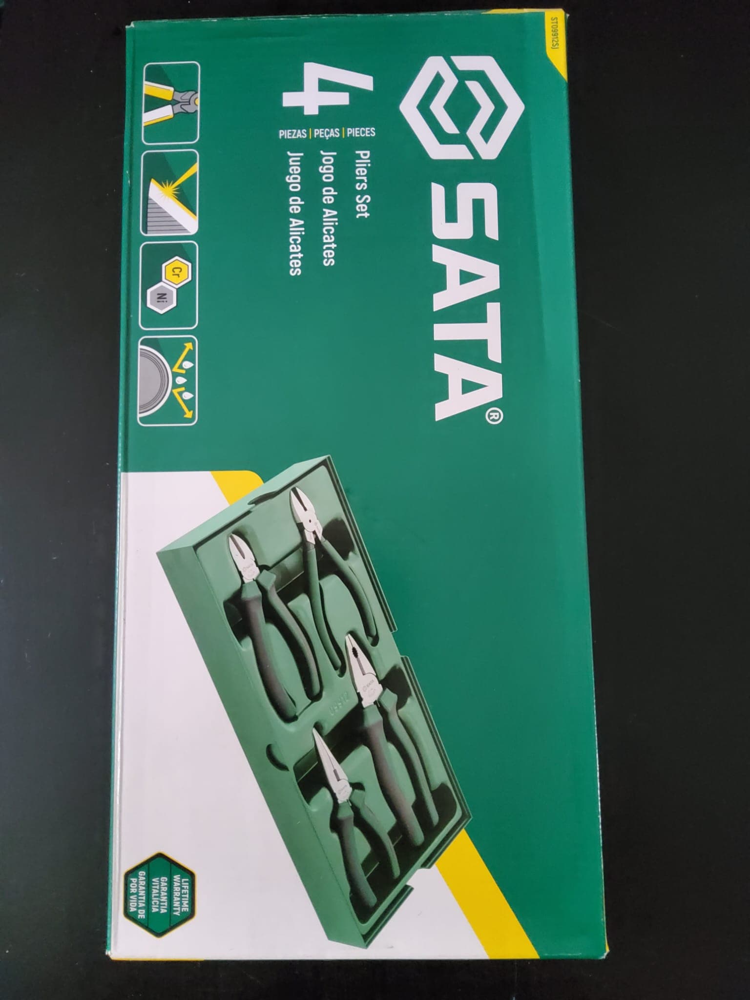 TABULEIRO DE 4 PEÇAS COM ALICATES — image 2
