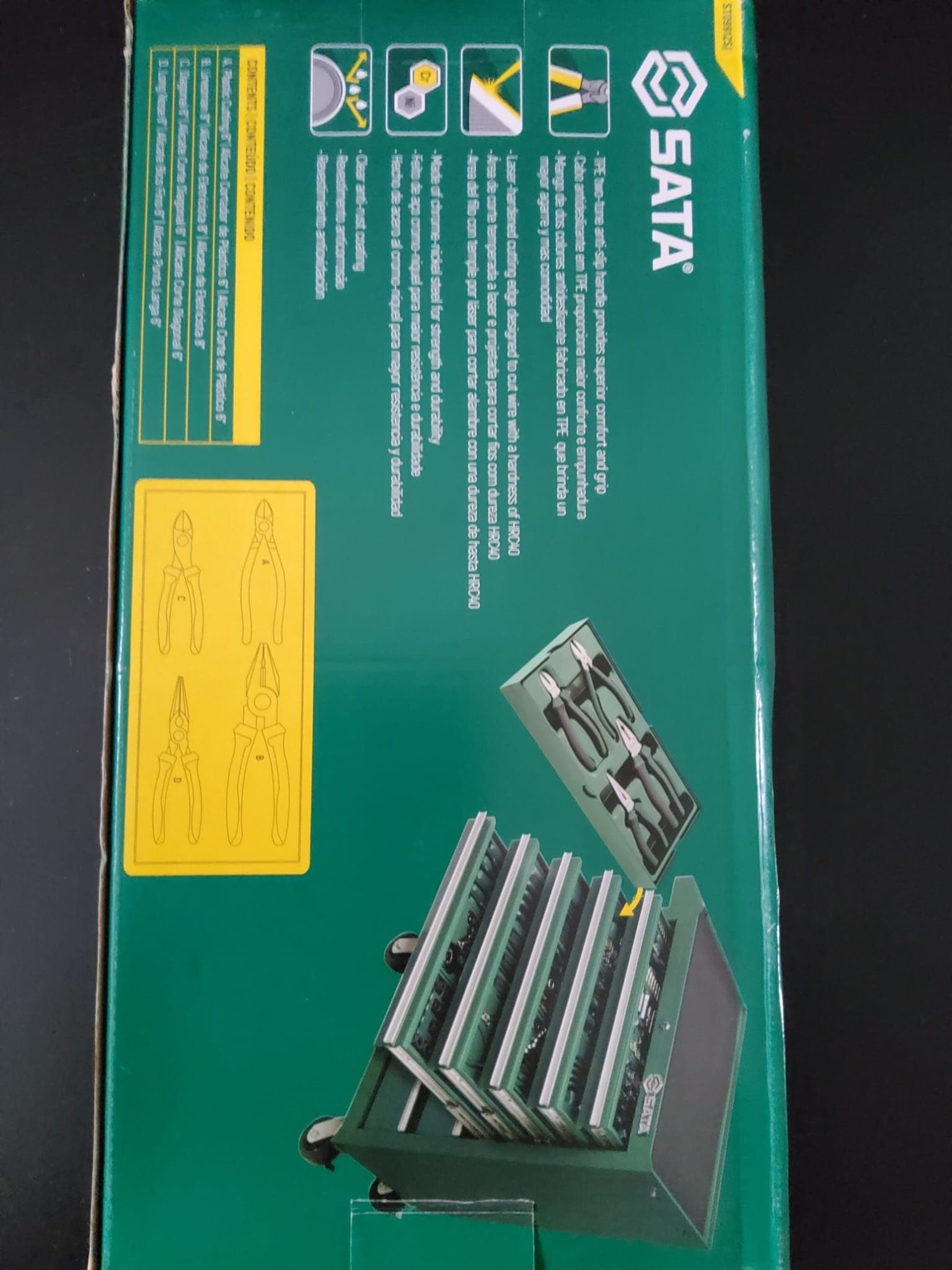 TABULEIRO DE 4 PEÇAS COM ALICATES — image 3