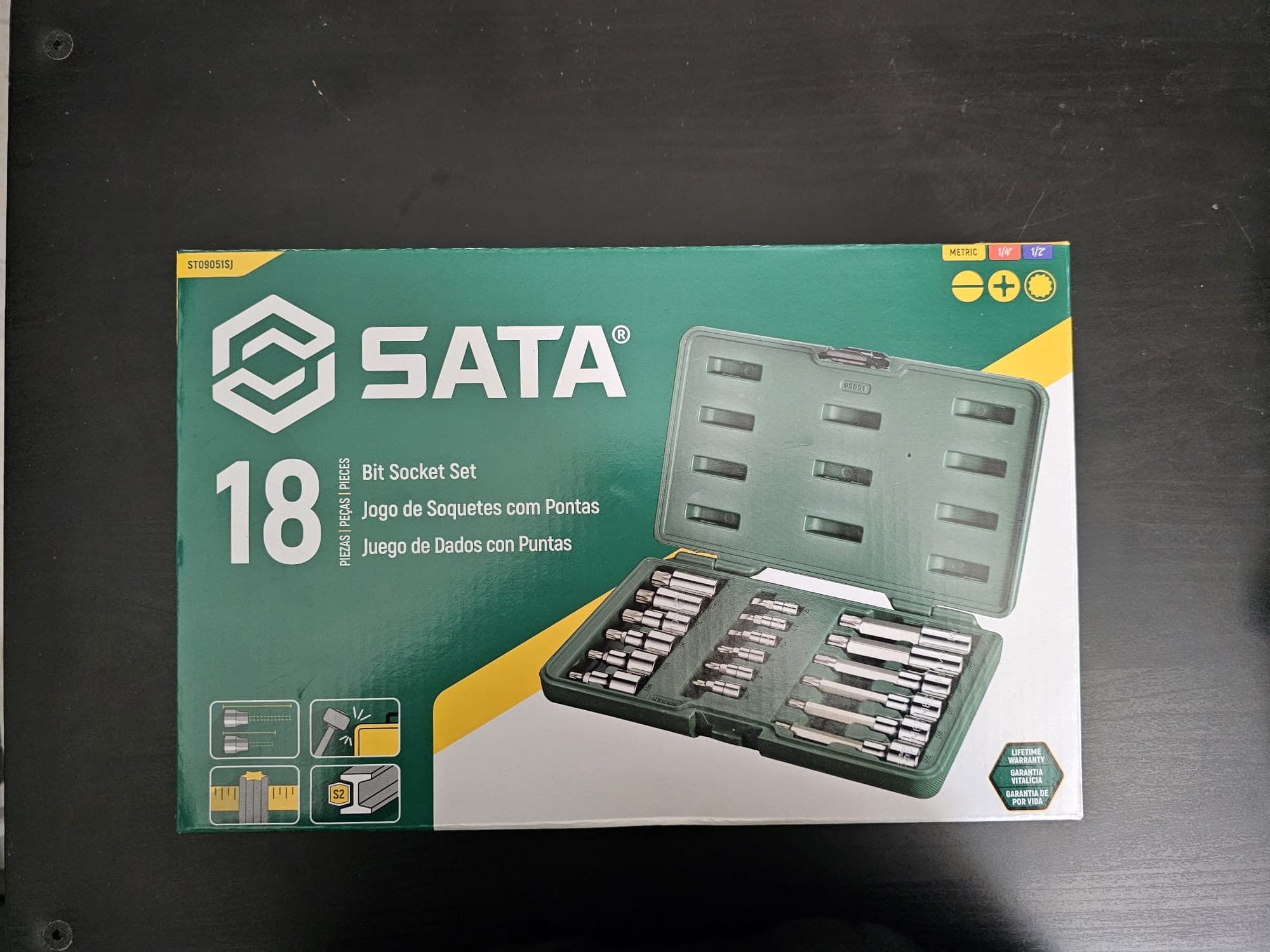 LLAVES DE CAJA DE BROCA 1/4" Y 1/2" — imagen 2