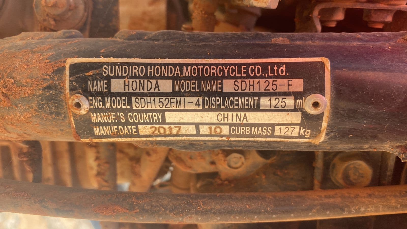 Honda XL125 — imagem 6