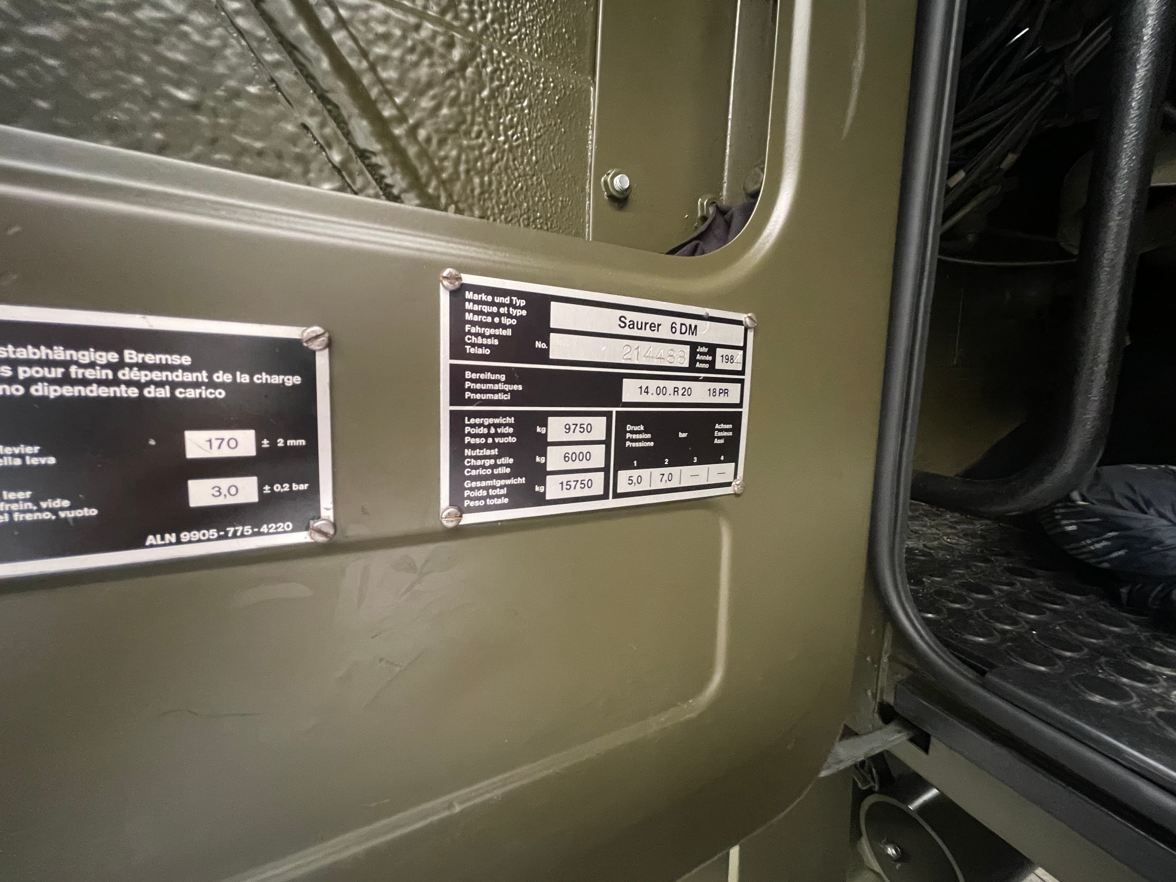 Saurer 6DM · Ano 1984 — imagem 9