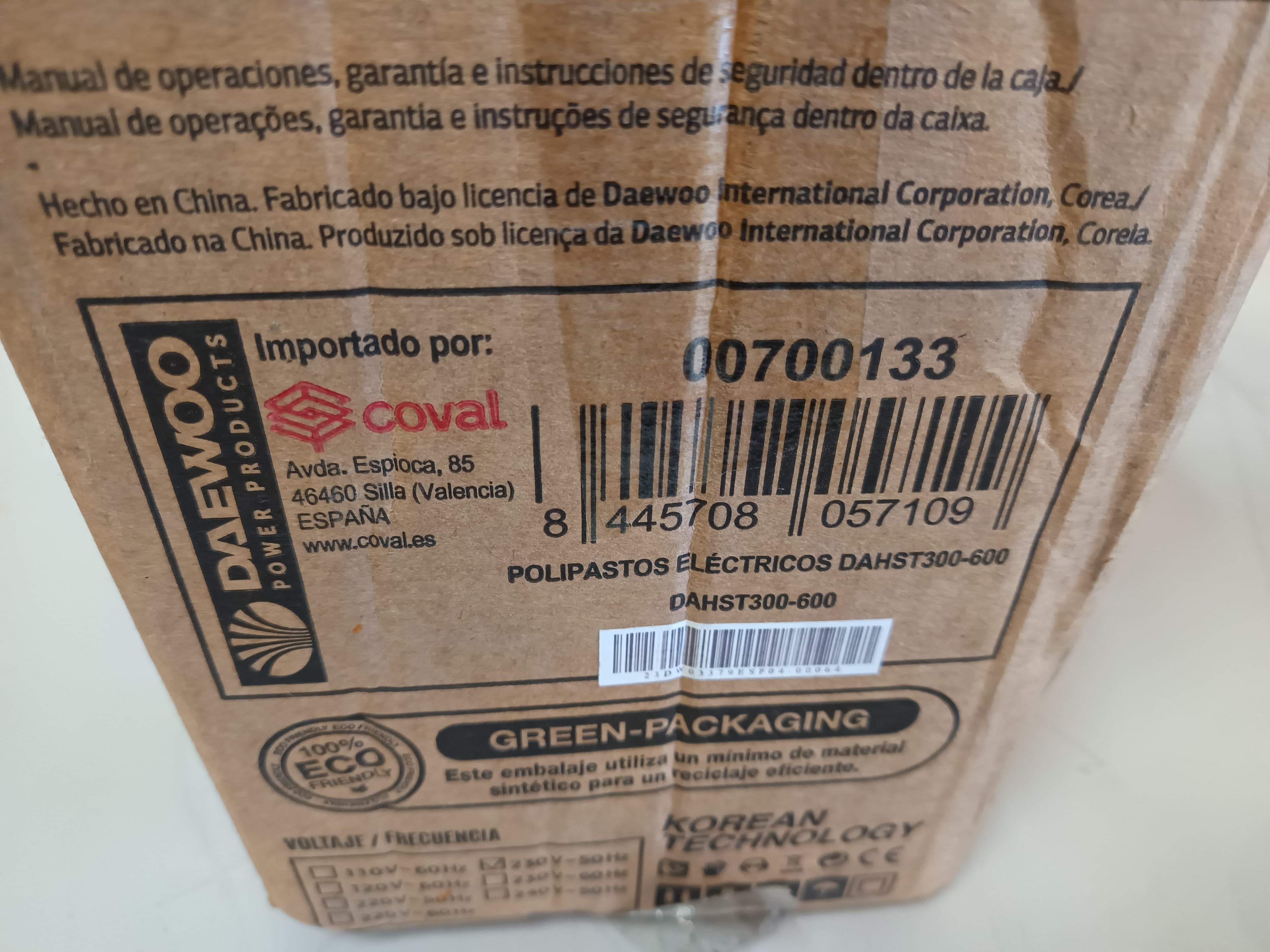 Guincho elétrico Daewoo — imagem 6