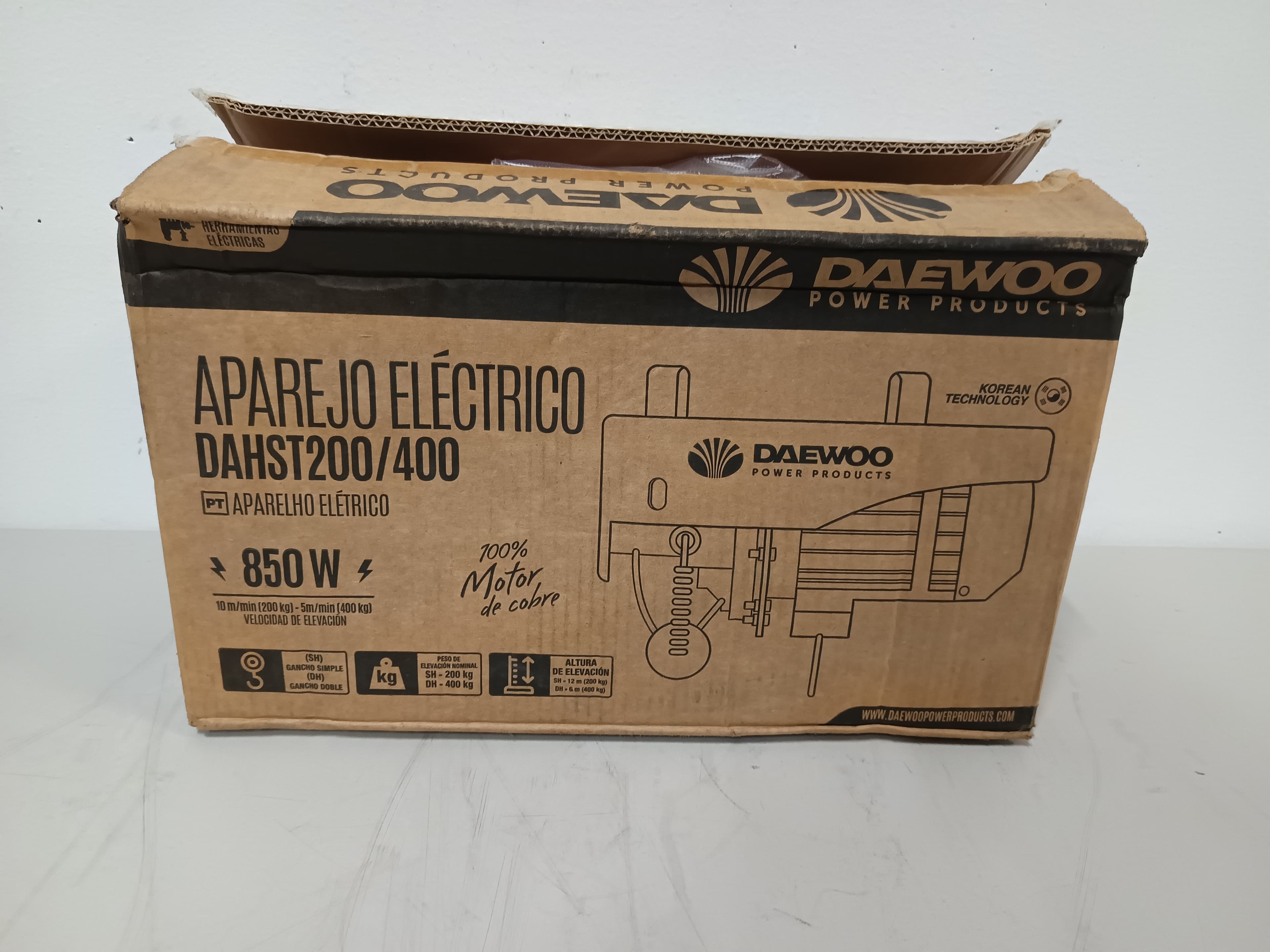 Guincho elétrico Daewoo