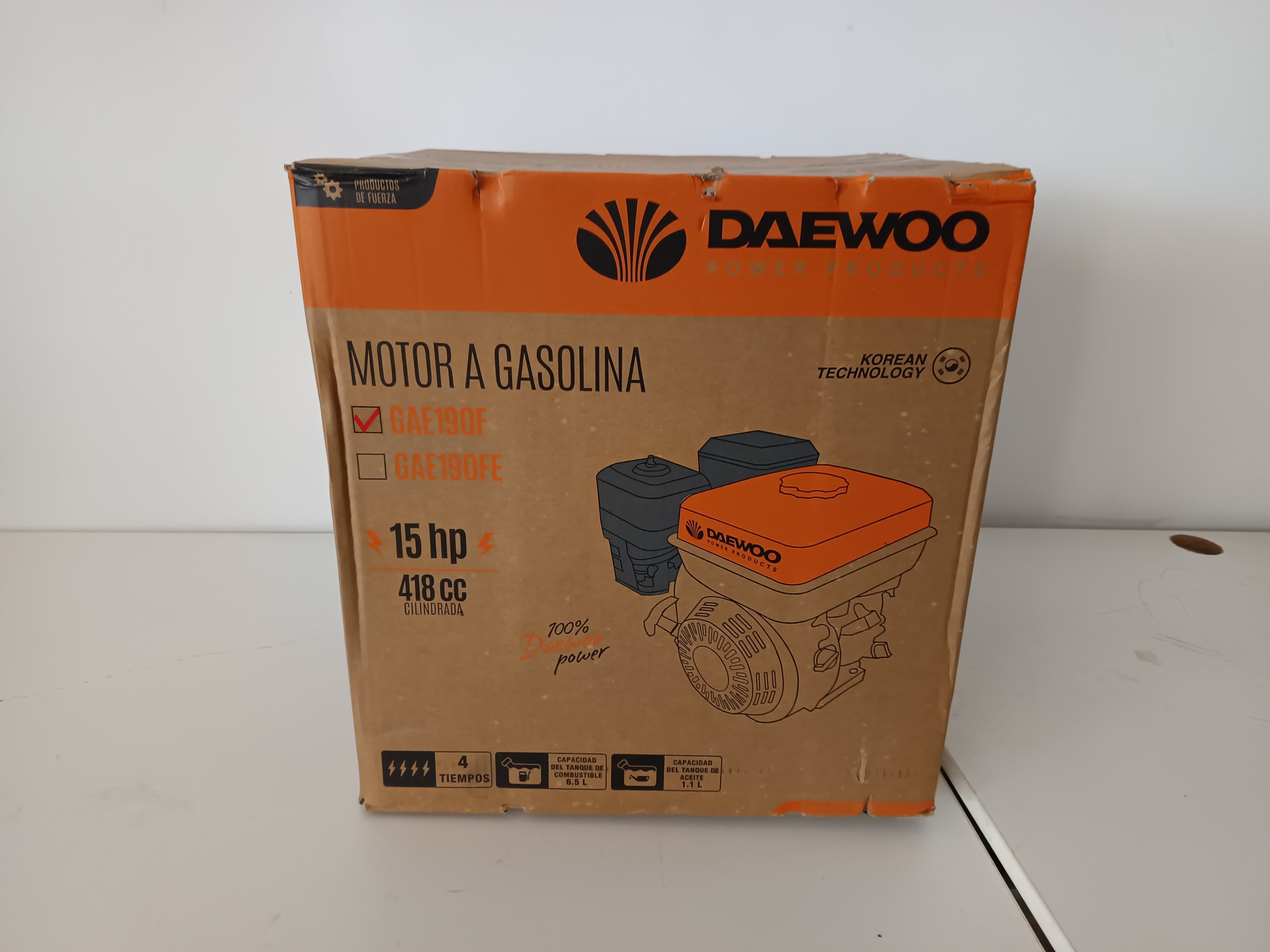 Motor a gasolina Daewoo — imagem 2