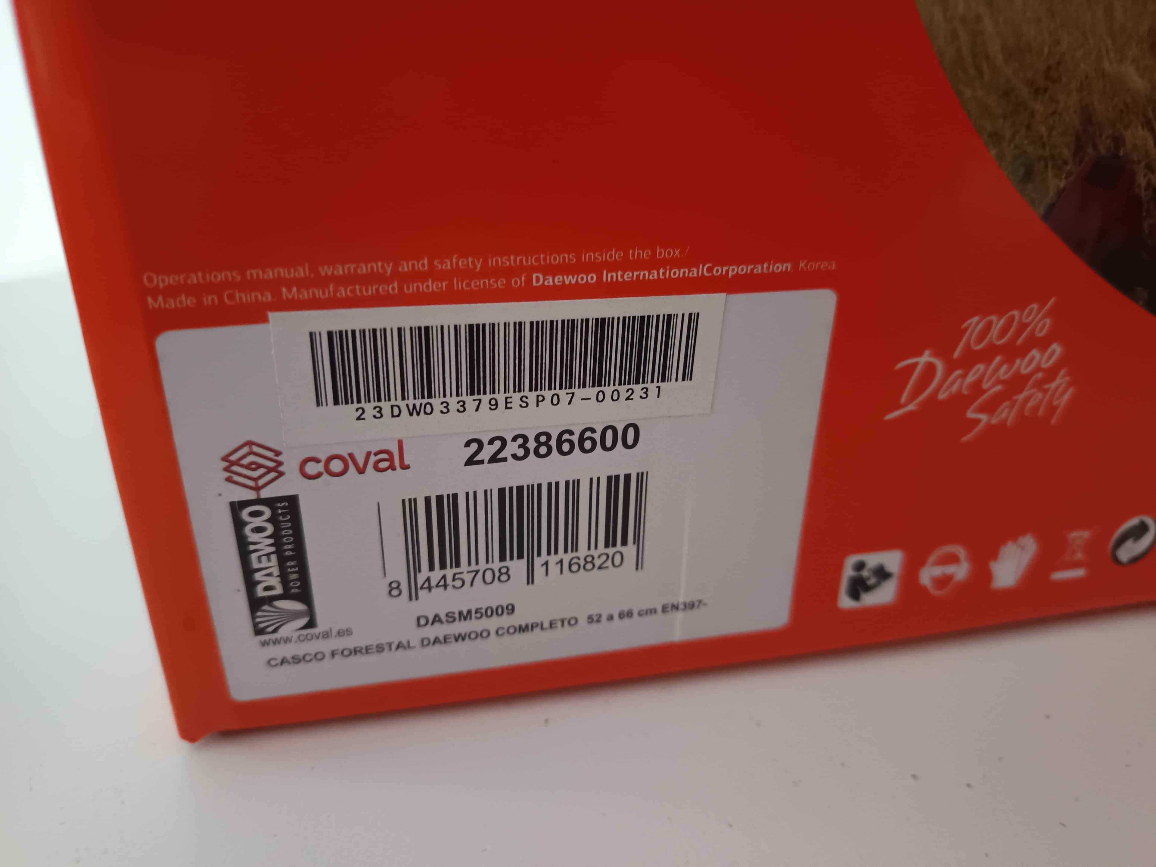 Máscaras de proteção Daewoo — imagen 6