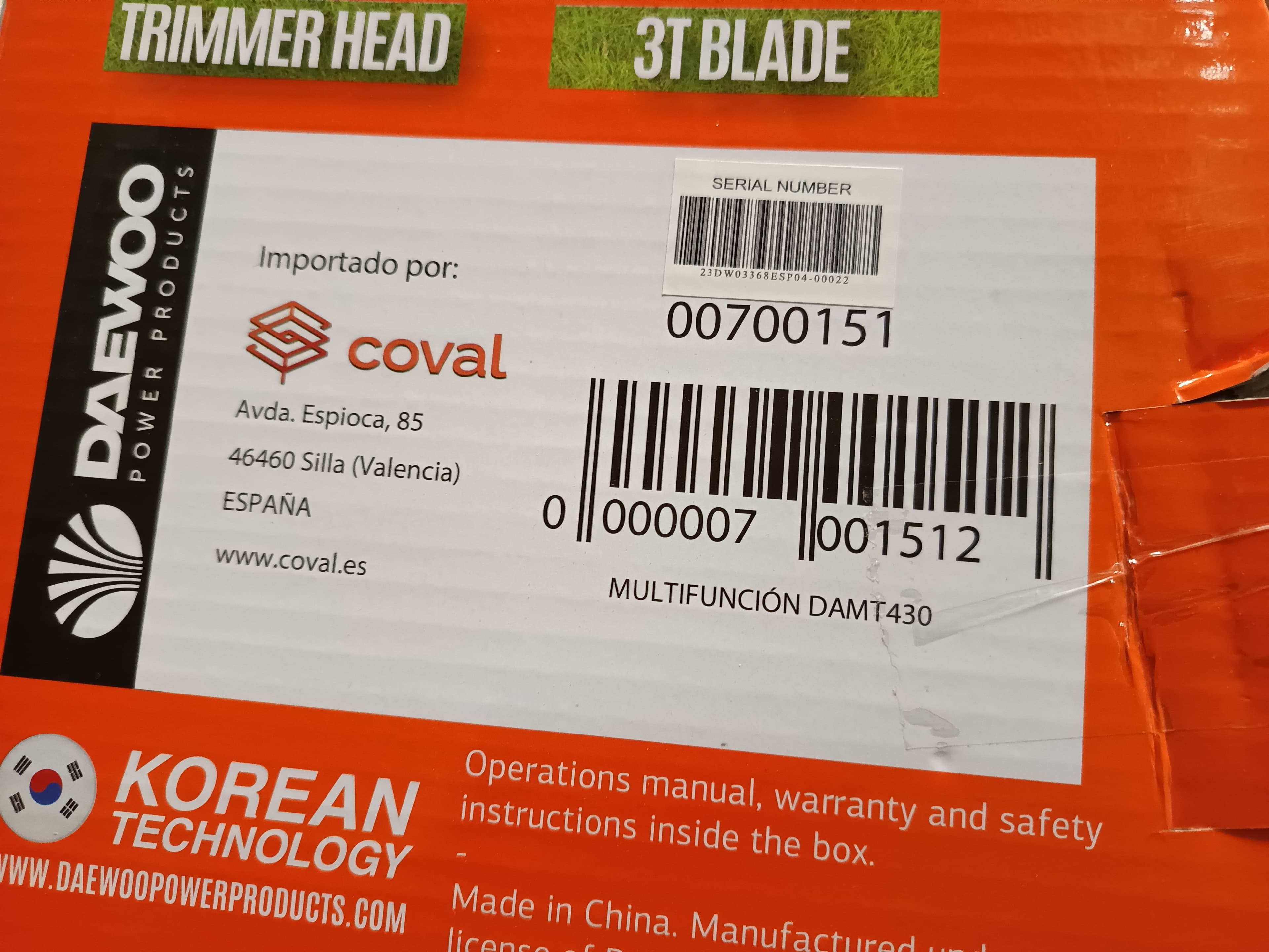 Roçadora Multifunções Daewoo — imagem 7