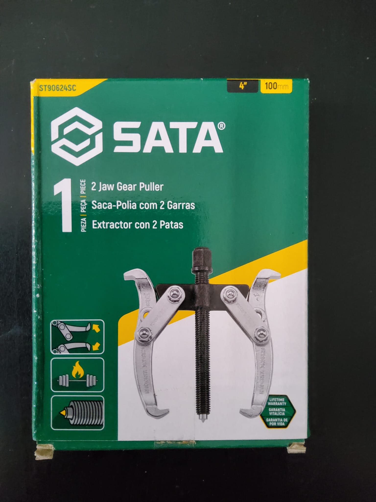 EXTRATORES REVERSÍVEIS DE 2 GARRAS DE 4" — imagem 2
