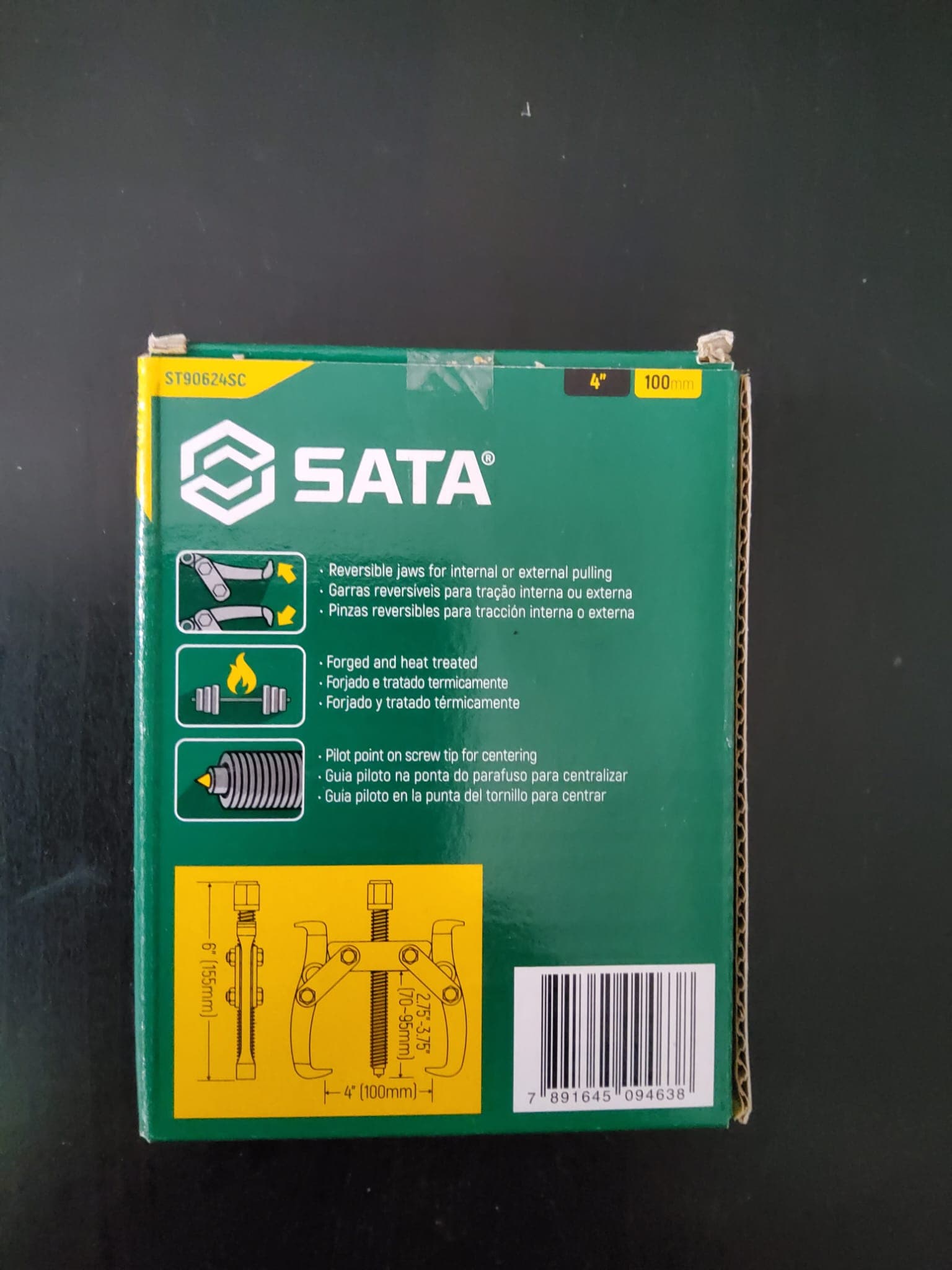 EXTRATORES REVERSÍVEIS DE 2 GARRAS DE 4" — imagem 3