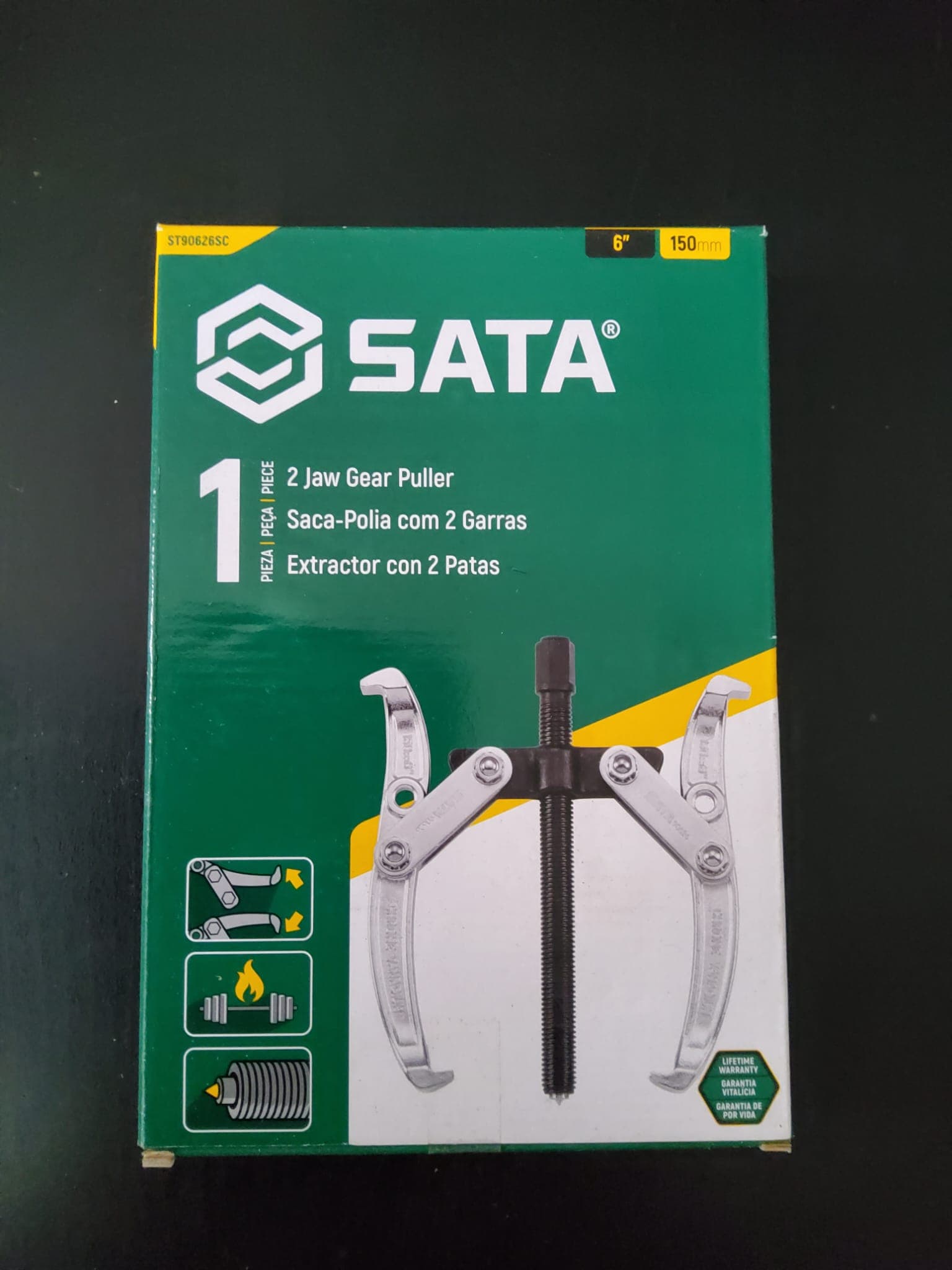 EXTRATORES REVERSÍVEIS DE 2 GARRAS DE 6" — imagem 2