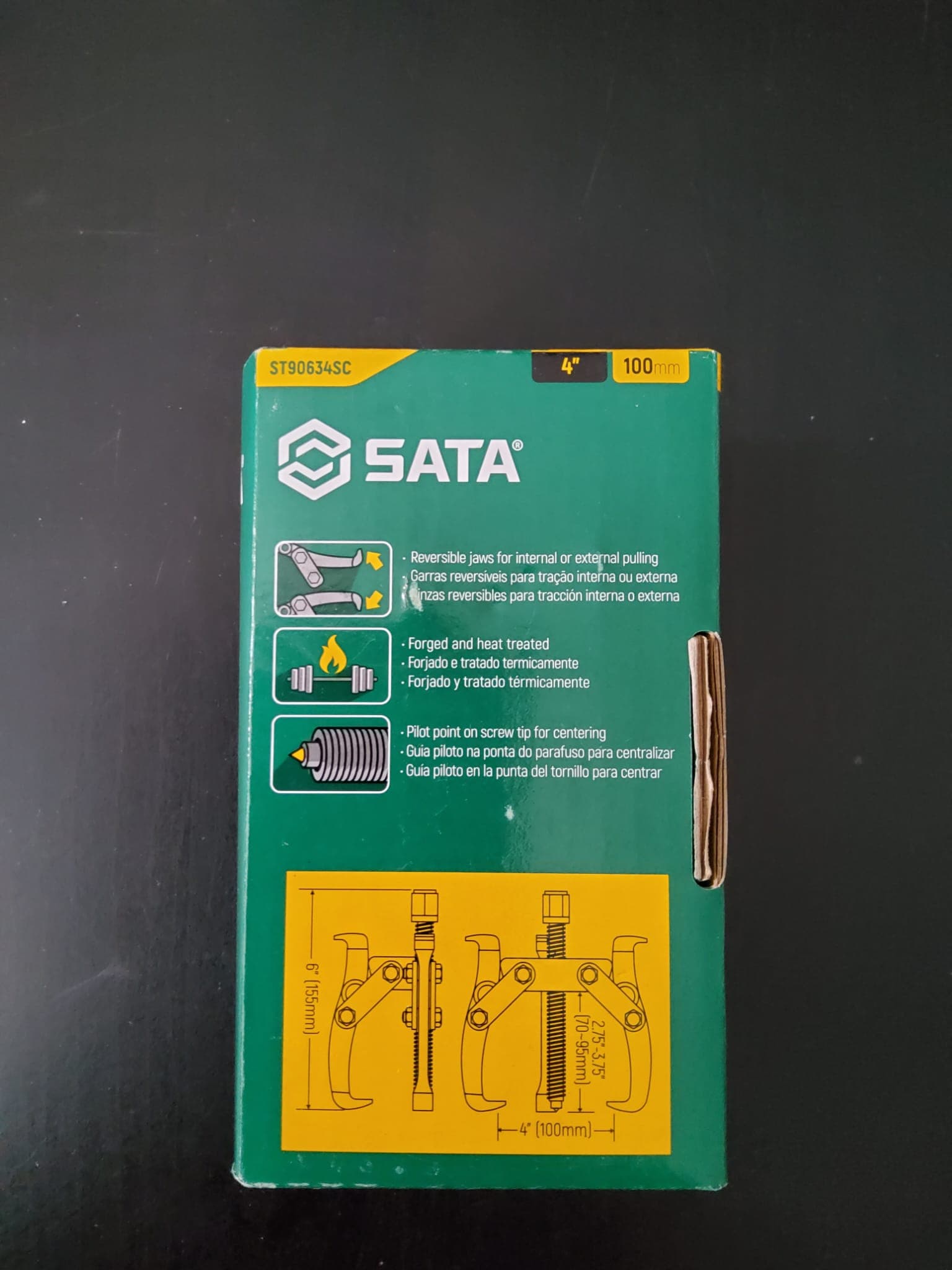 EXTRATORES REVERSÍVEIS DE 3 GARRAS DE 4" — imagem 3
