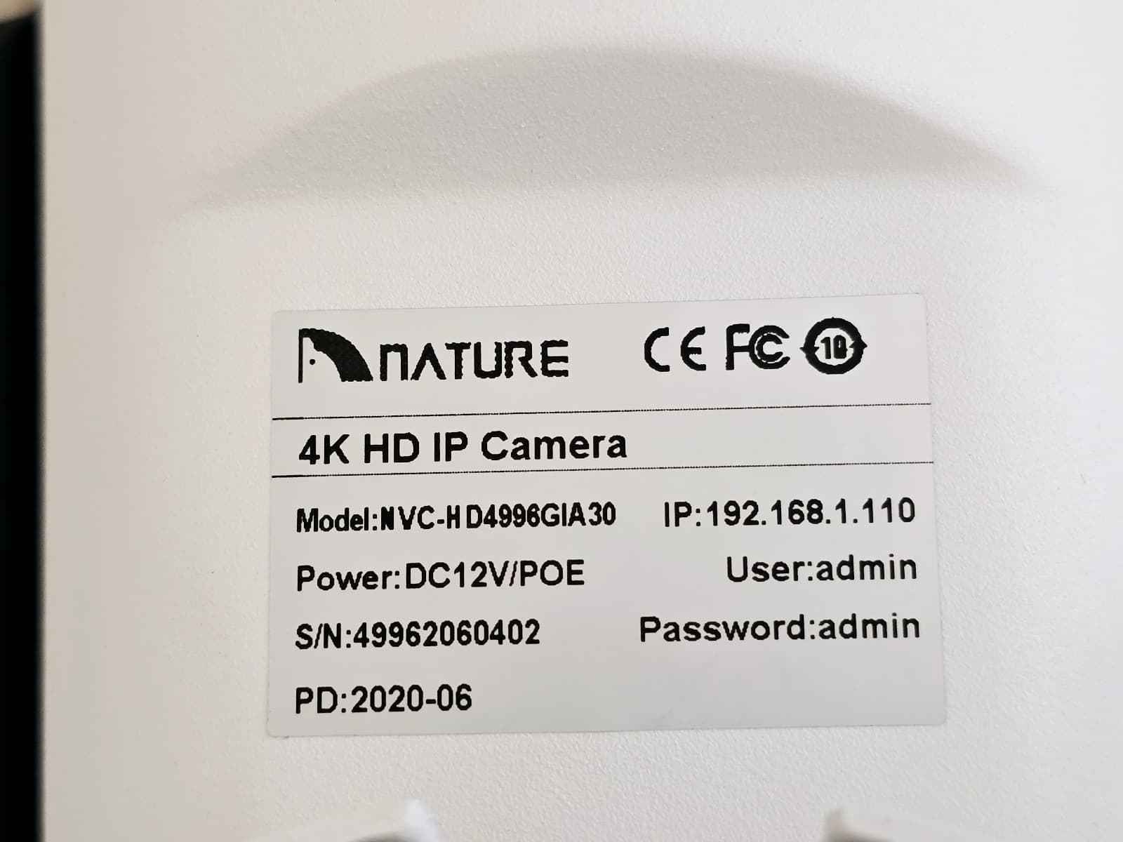 Câmara IP CCTV — imagen 12
