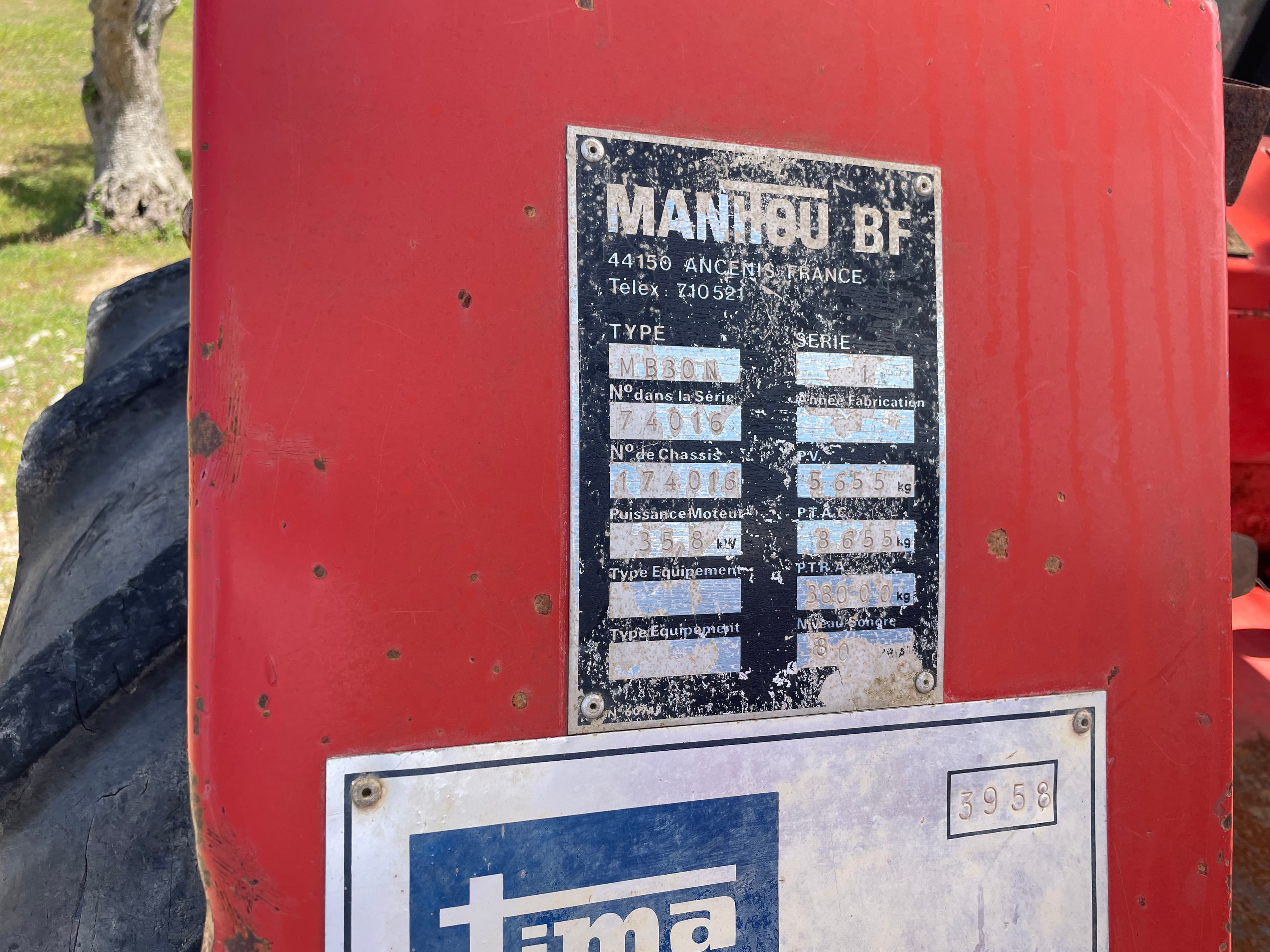 Empilhador Manitou — imagem 8