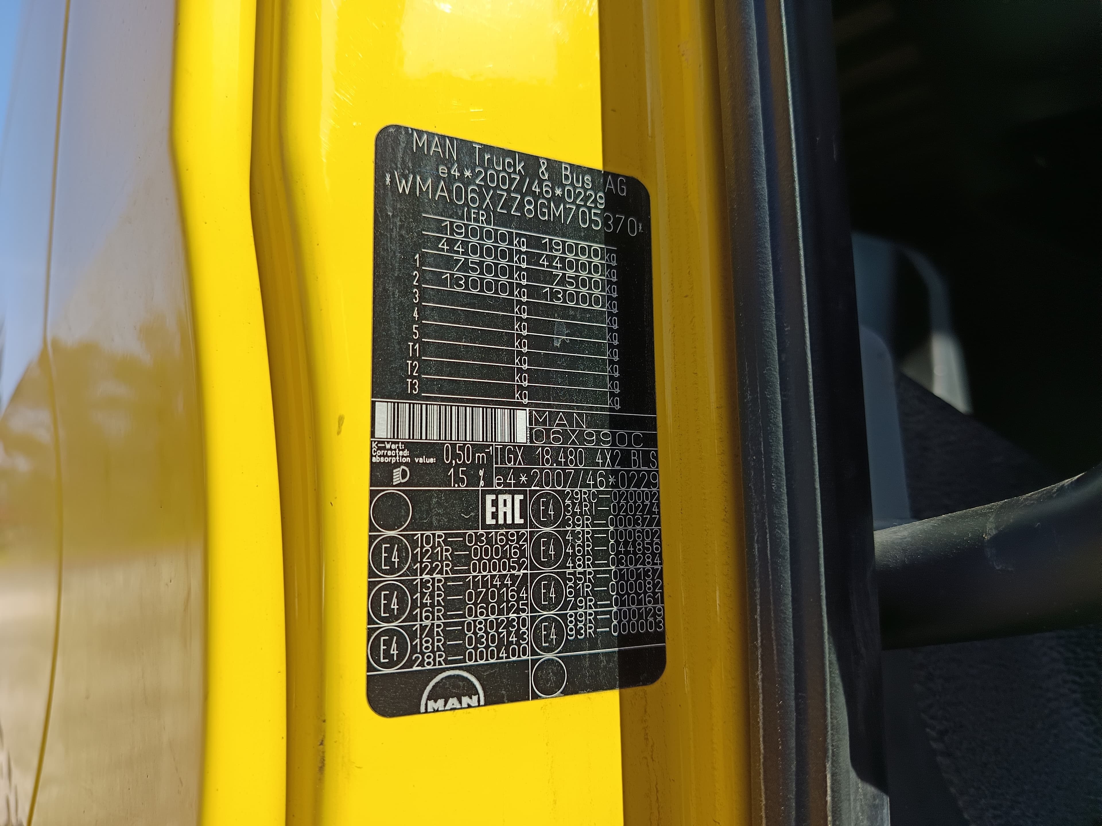 Man TGX 18.480 · Ano 2016 — imagen 32