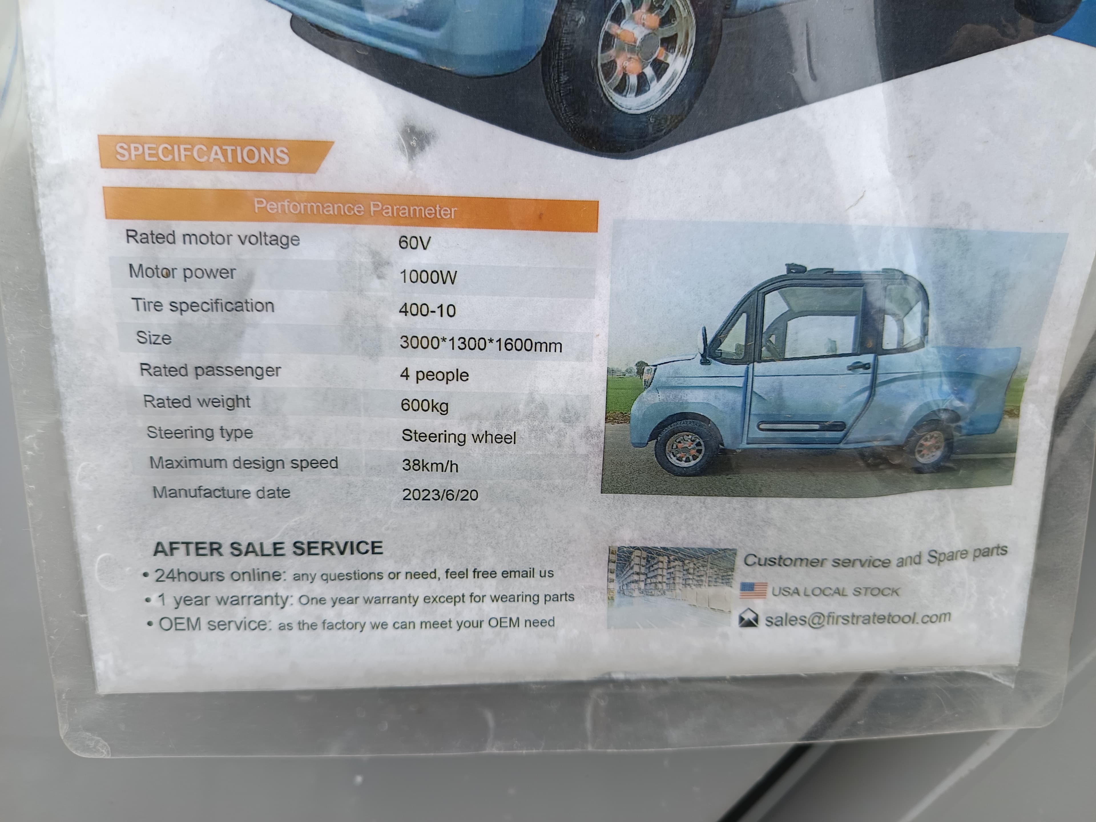 Carrinho Meco P4 · Ano 2024 — imagem 20