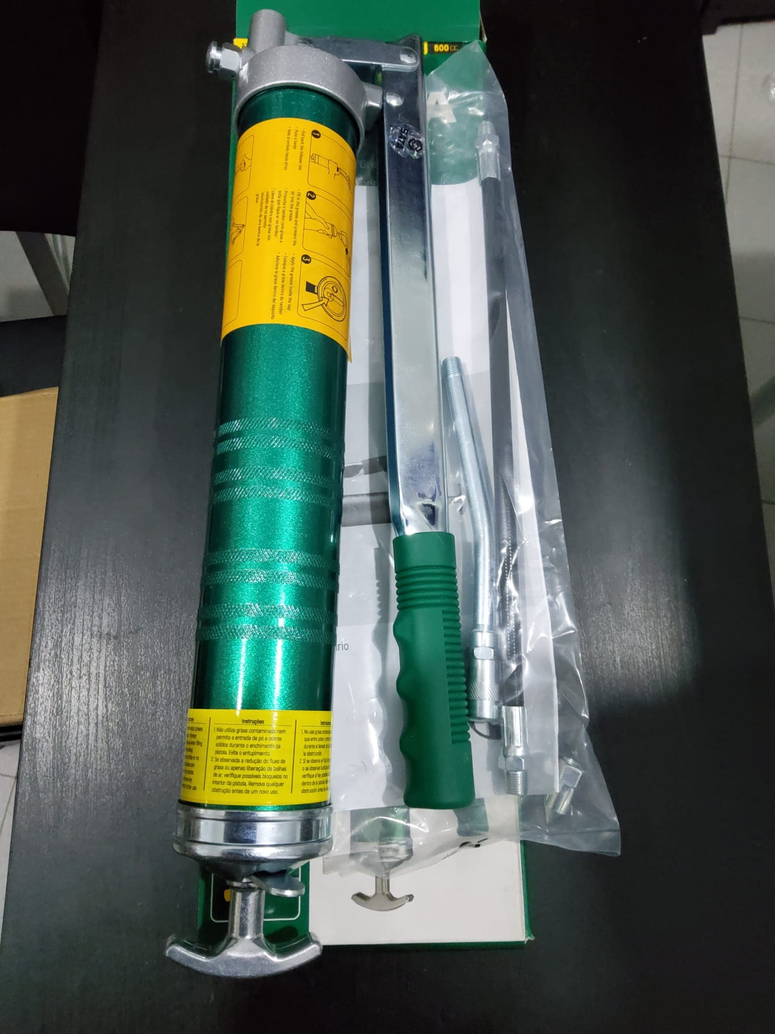 PISTOLA DE MASSA LUBRIFICANTE — imagen 2