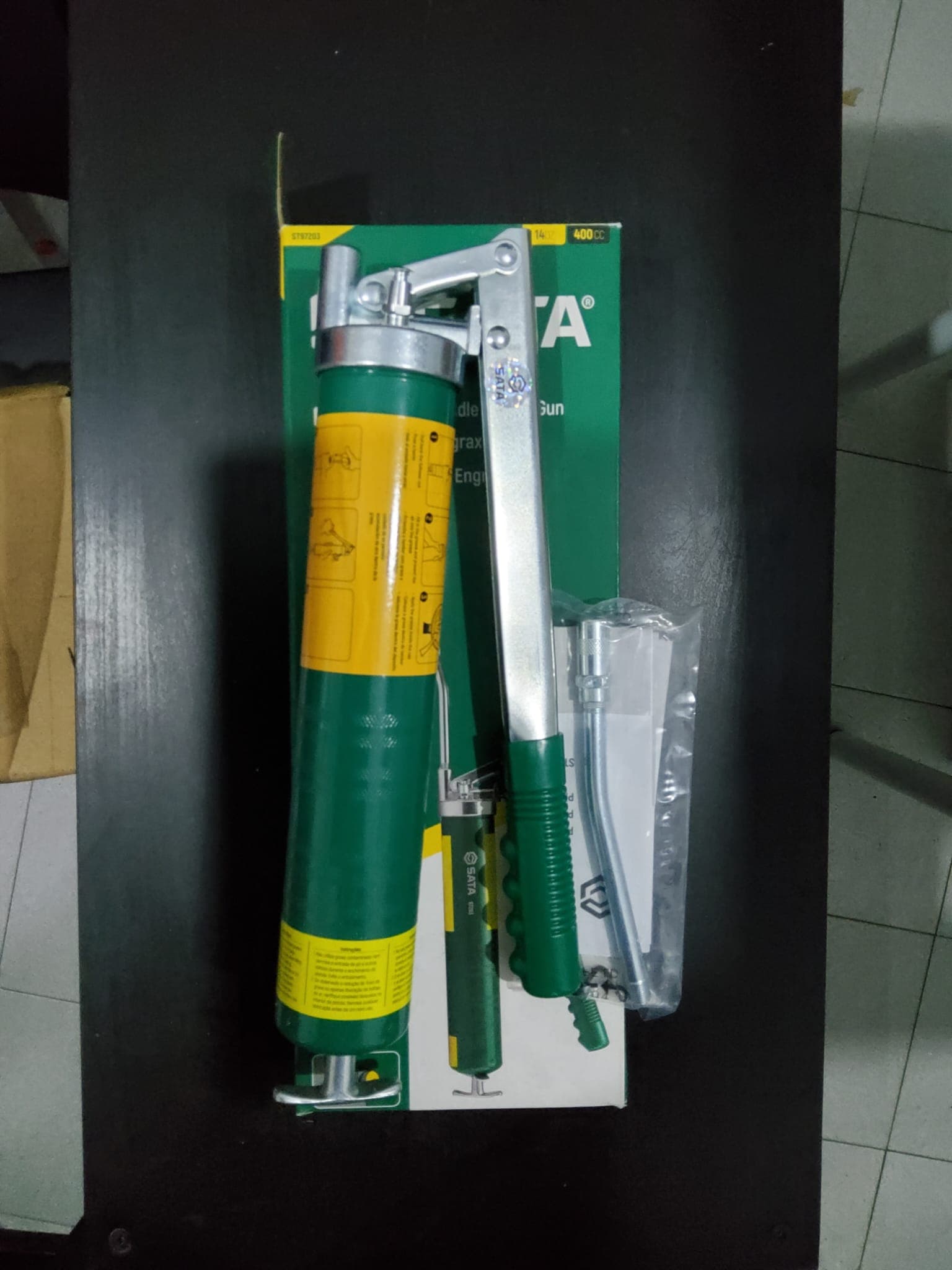 PISTOLA DE LUBRIFICAÇÃO 400cc — imagen 2