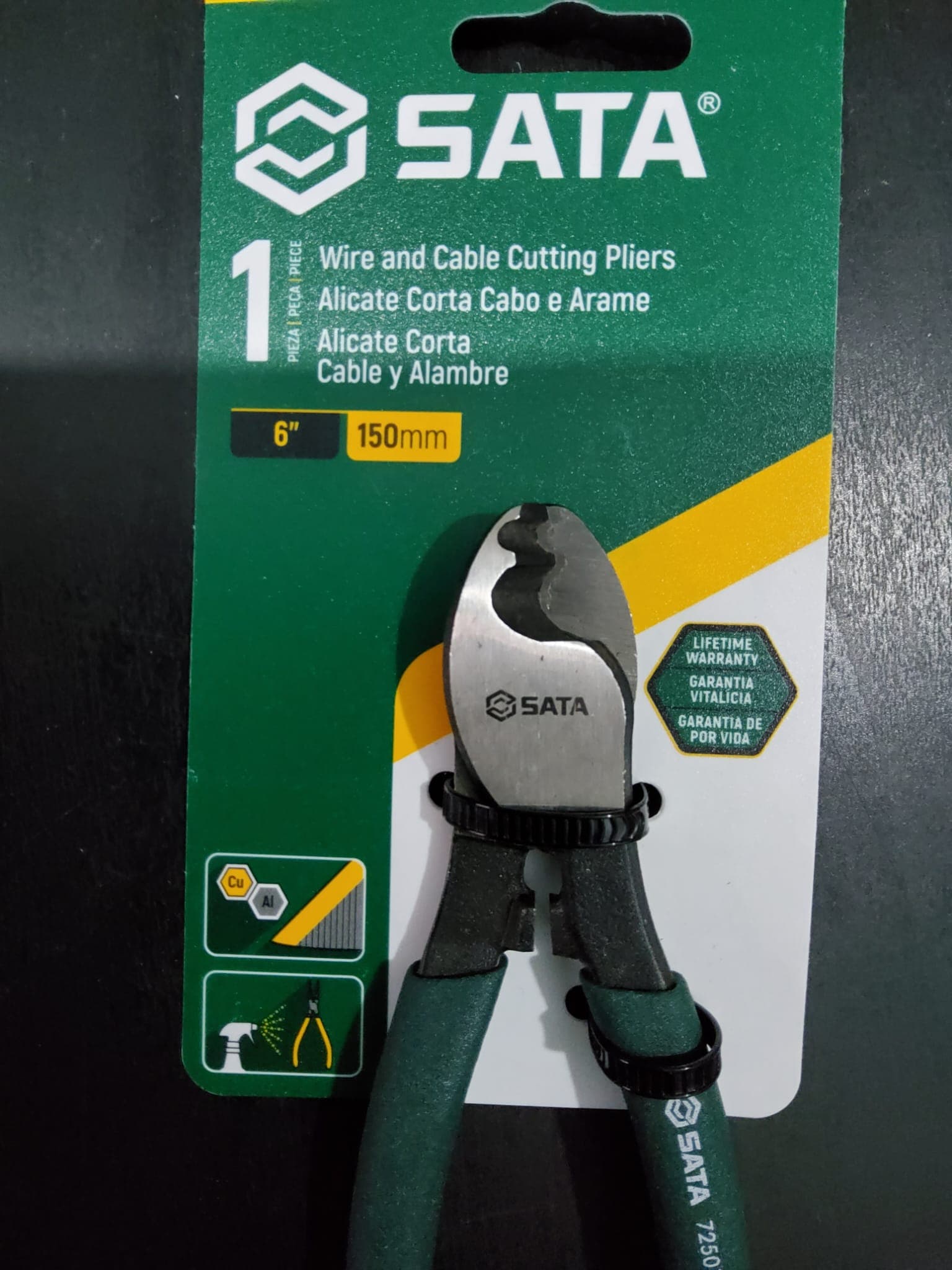 ALICATE CORTA CABO E ARAME — imagem 2