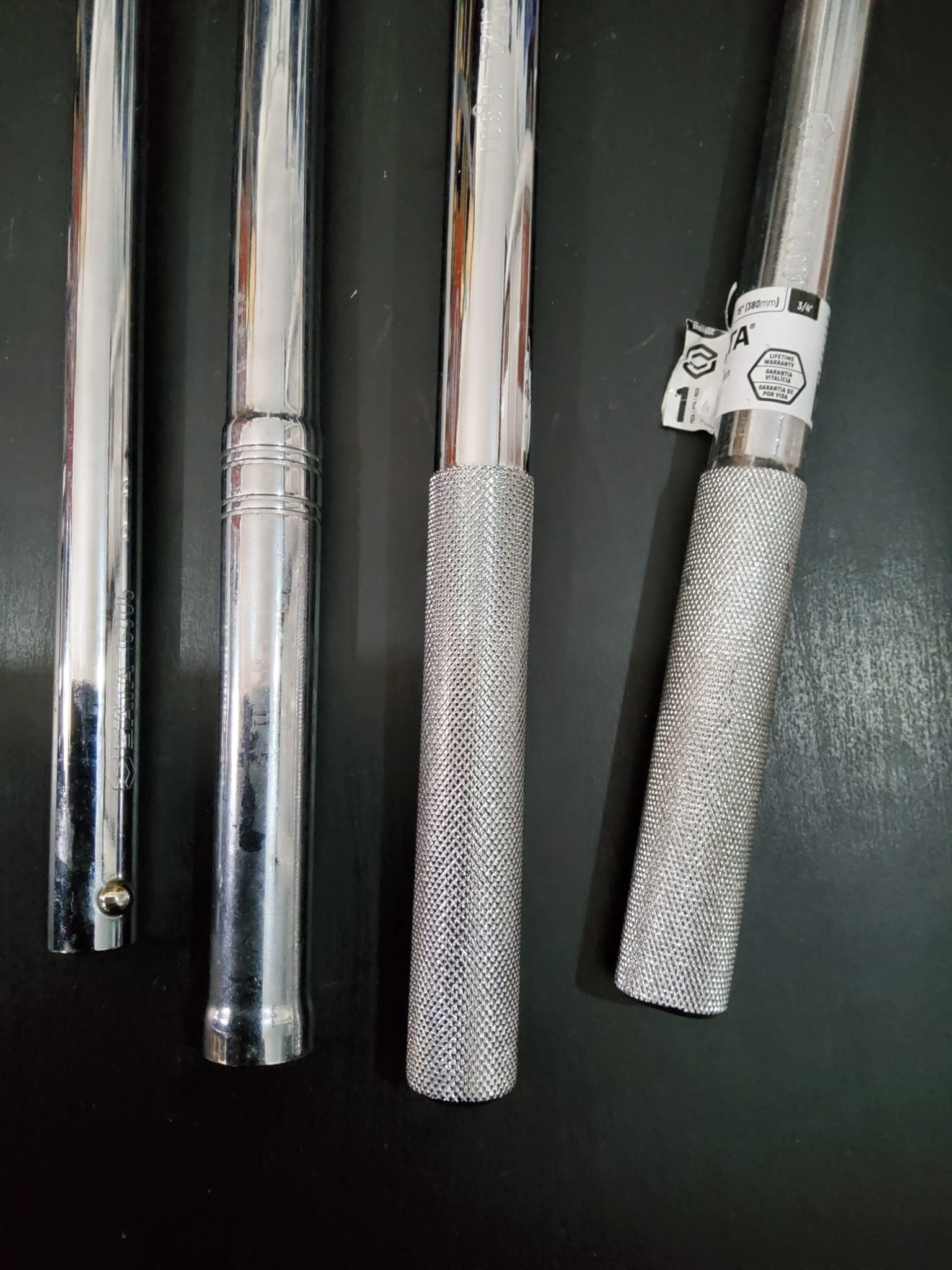 4 PEÇAS FERRAMENTA DE 3/4" COM ROQUETE — image 3