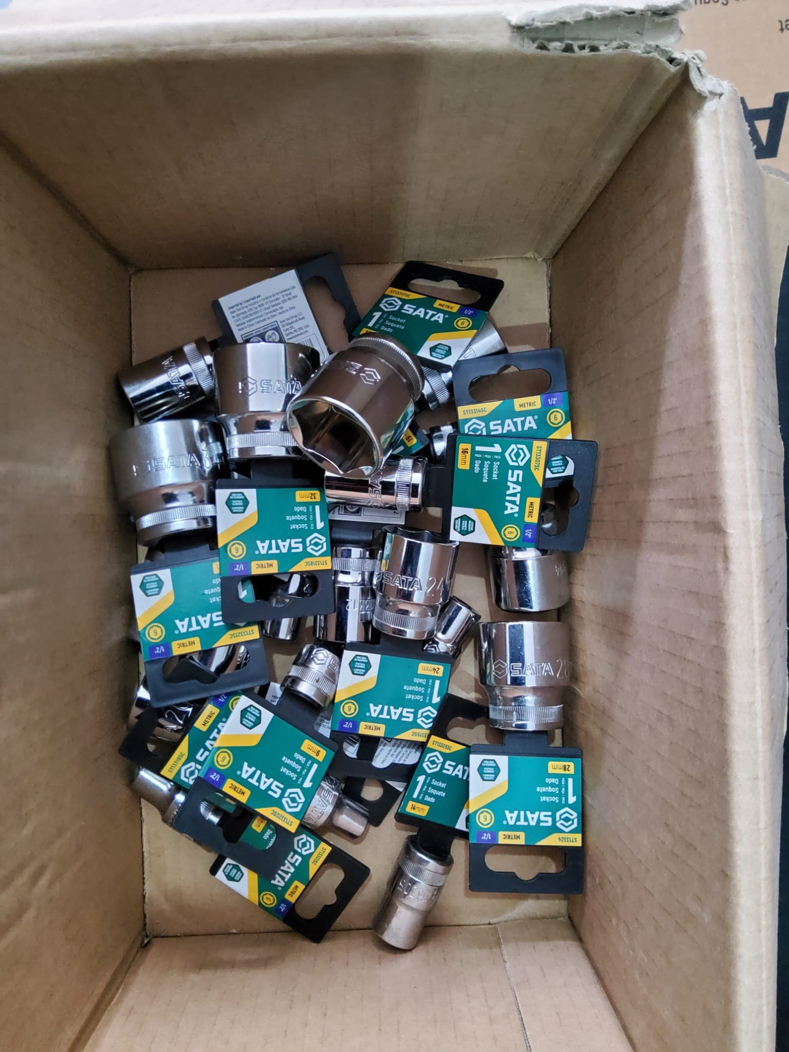 CHAVES DE CAIXA 6 PONTOS DE 1/2" — imagem 2