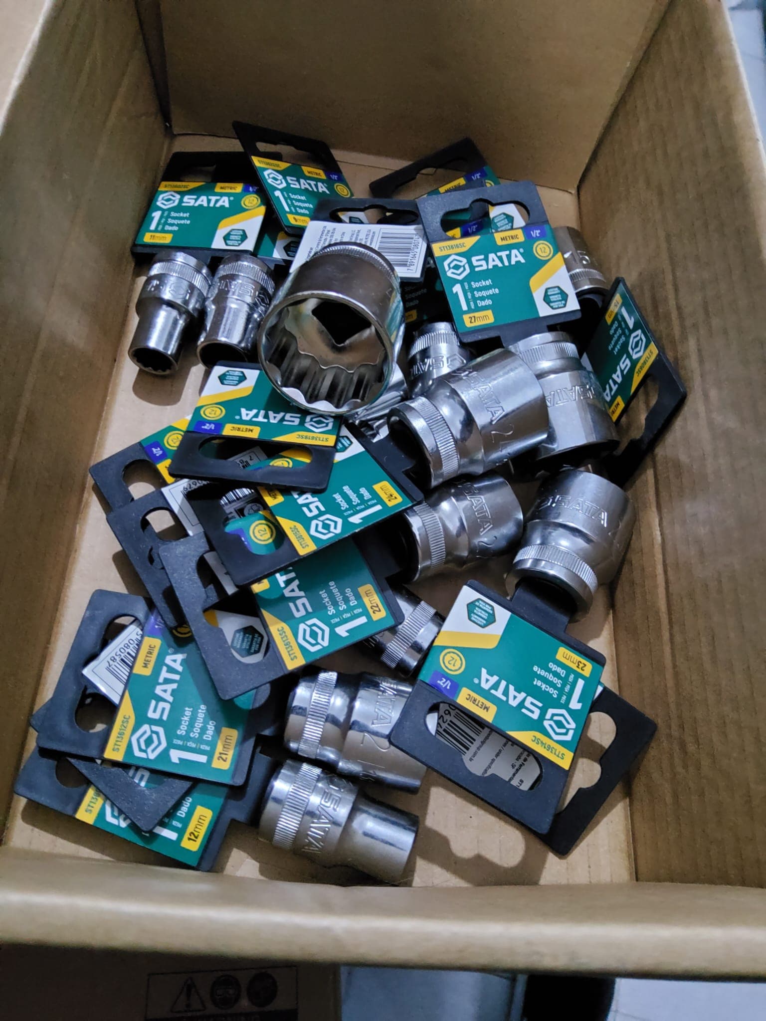 CHAVES DE CAIXA 12 PONTOS DE 1/2" — imagem 2