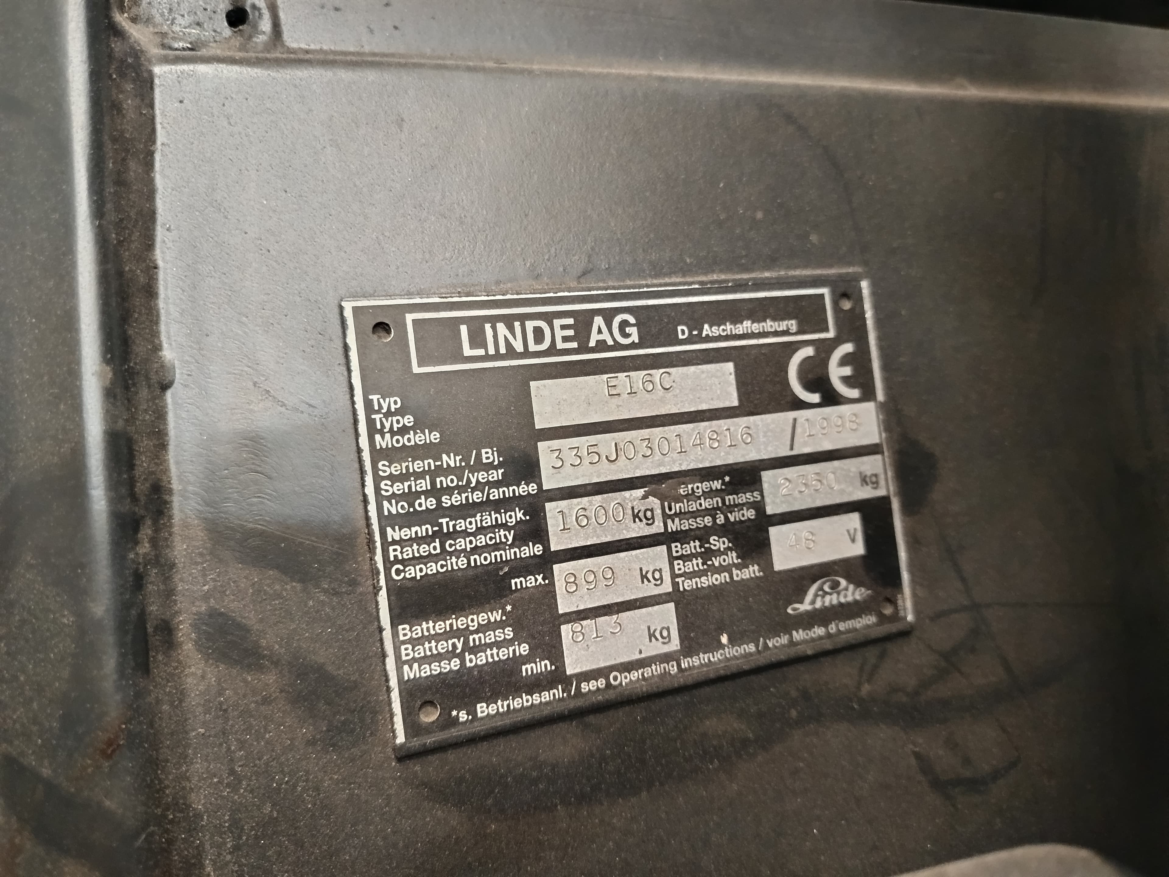 Linde Forklift — image 7