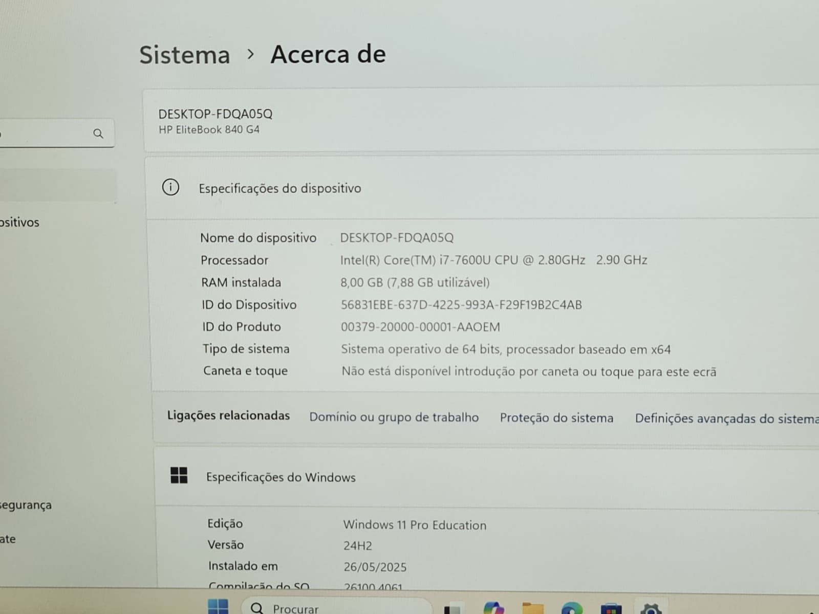 Portátil HP EliteBook 840 G4 — imagen 8