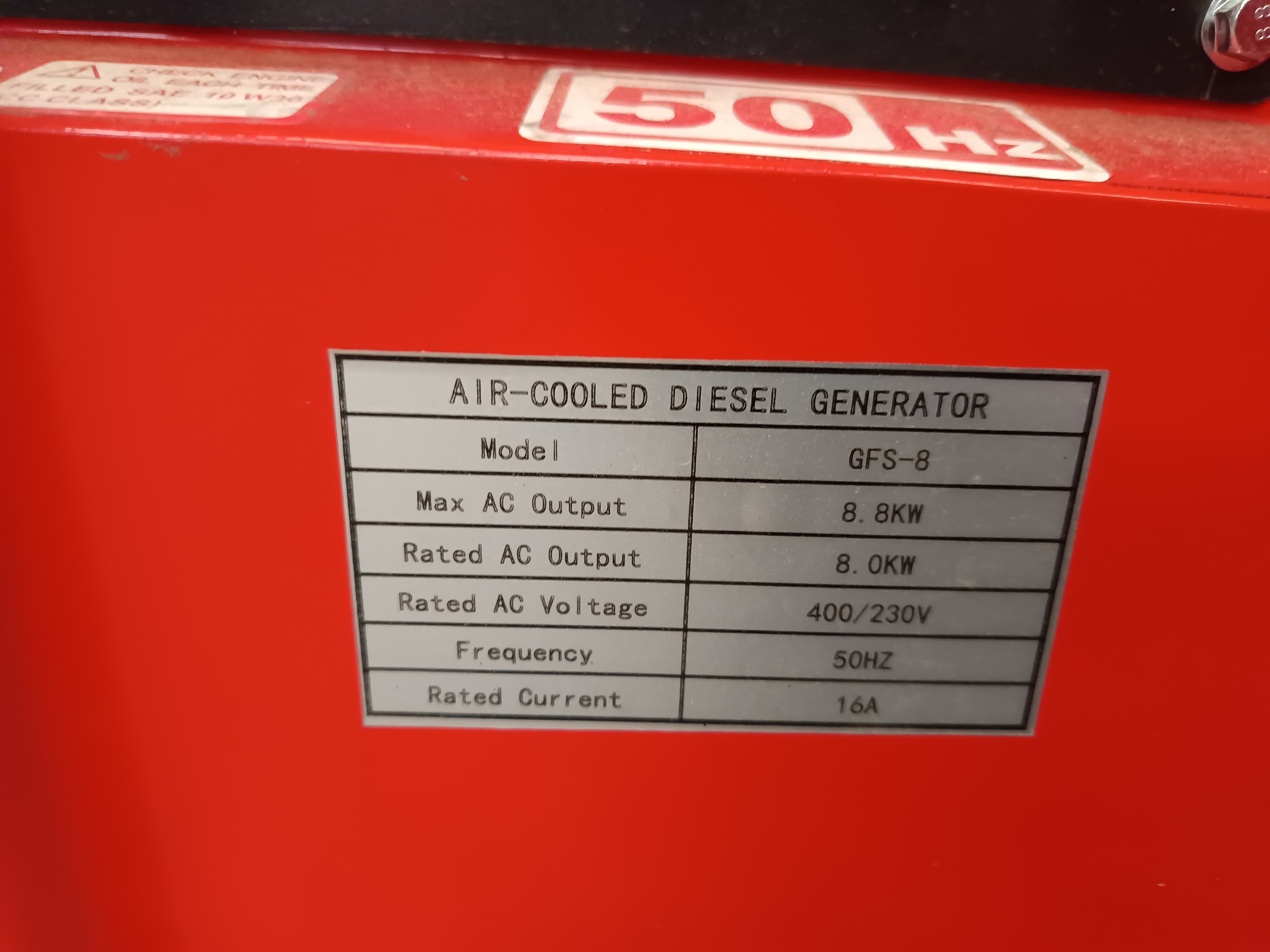 Gerador Bauer GFS-8 — imagem 9