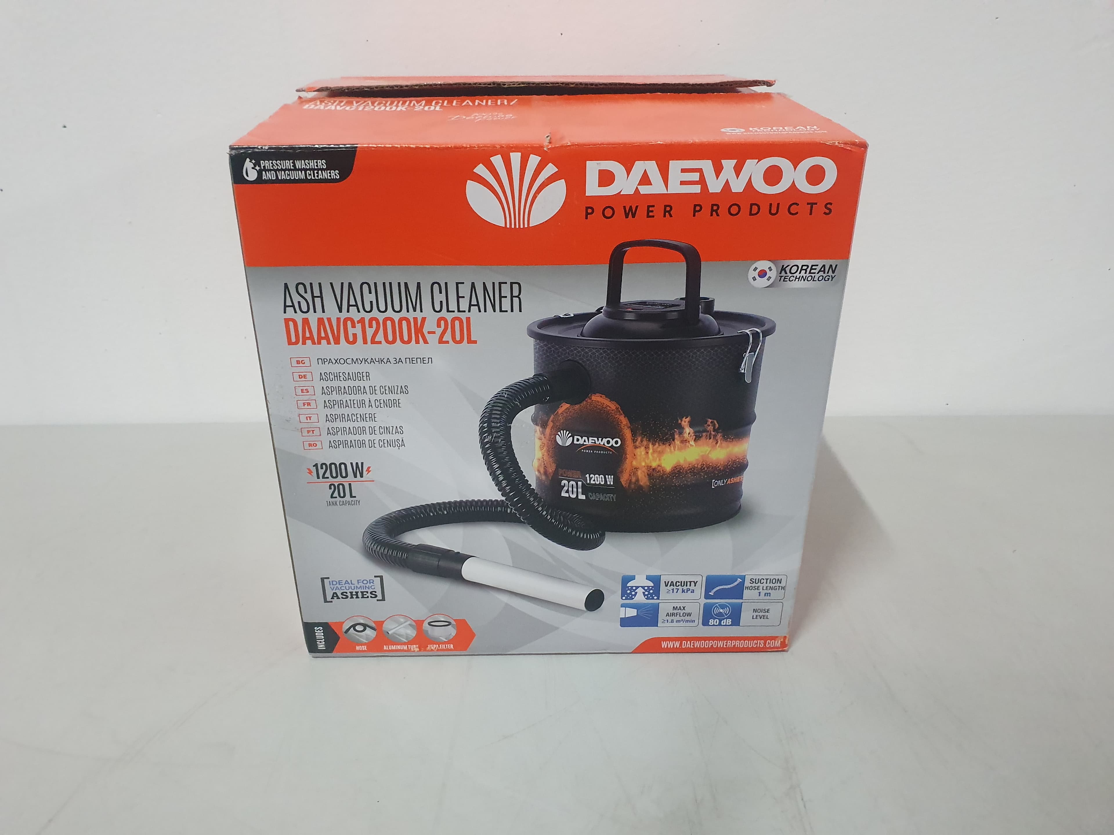 Aspirador de cinzas Daewoo — imagem 1