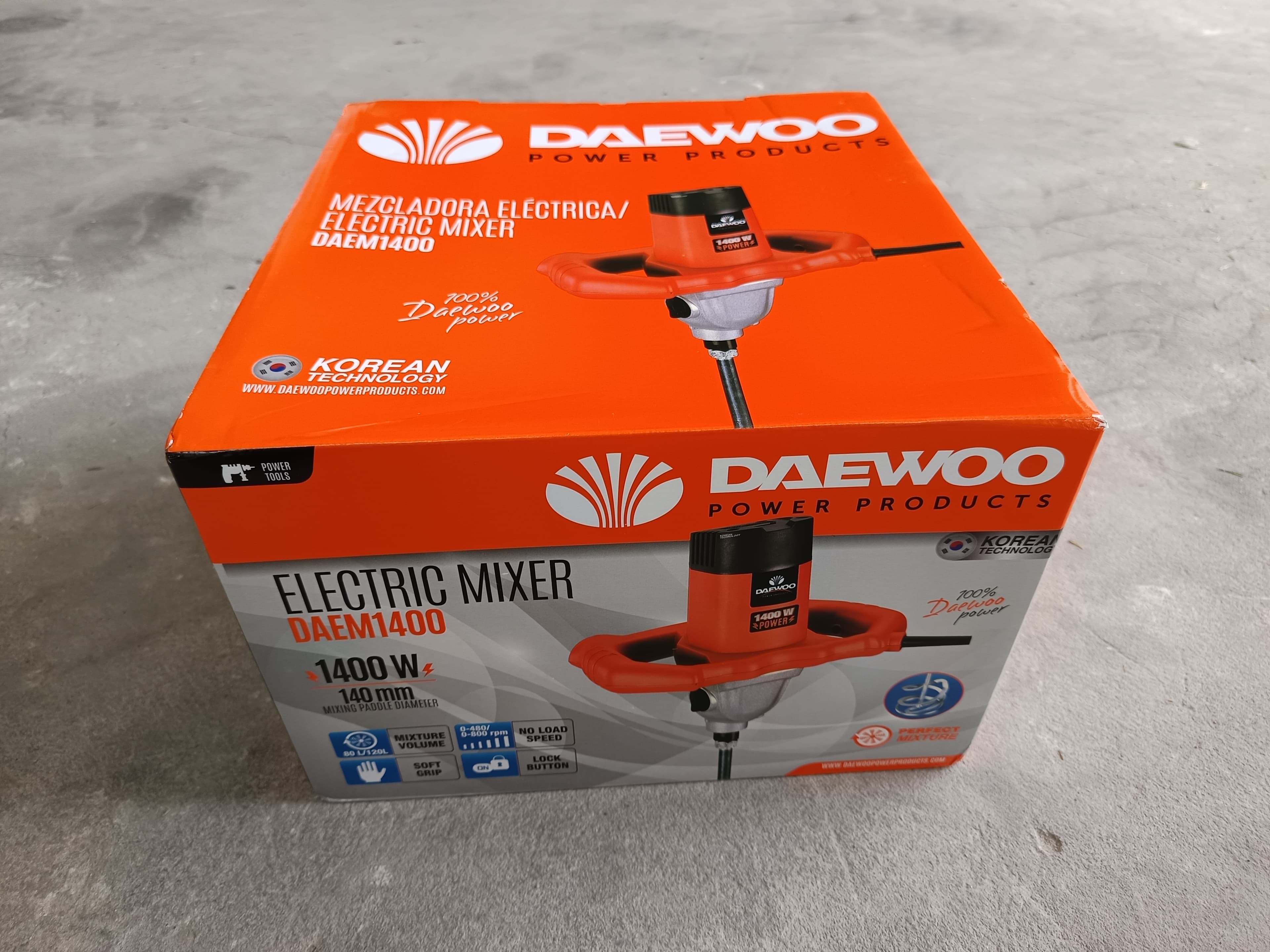Mezcladora eléctrica Daewoo