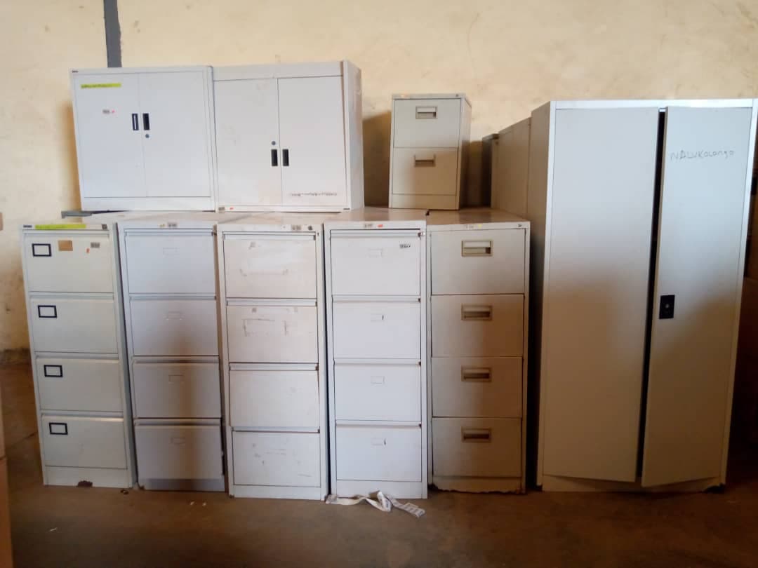 25 Metallic Grey Filing Cabinets
