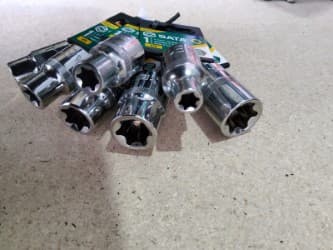 CONJUNTO 7 CHAVES DE CAIXA Torx® DE 1/2" — imagen 1