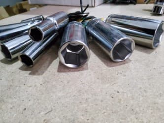 CONJUNTO 9 CHAVES DE CAIXA LONGAS 6 PONTOS DE 3/8" — imagem 2