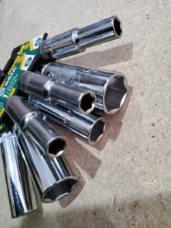 CONJUNTO 7 CHAVES DE CAIXA LONGAS 6 PONTOS DE 3/8"  — imagem 2