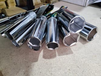 CONJUNTO 15 CHAVES DE CAIXA LONGAS 6 PONTOS DE 1/2" — imagen 2