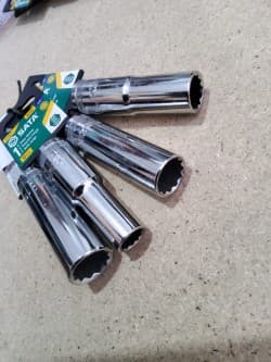 CONJUNTO 4 CHAVES DE CAIXA LONGAS 12 PONTOS DE 1/2" — imagen 2