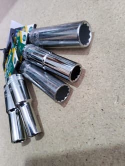 CONJUNTO 5 CHAVES DE CAIXA LONGAS 12 PONTOS DE 1/2" — imagen 2