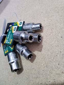 CONJUNTO 5 CHAVES DE CAIXA Torx®  DE 1/2" — imagem 2