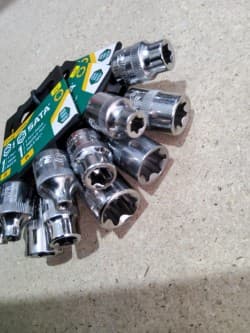 CONJUNTO 5 CHAVES DE CAIXA Torx® DE 3/8" — imagem 2