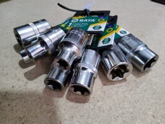 CONJUNTO 8 CHAVES DE CAIXA Torx®  DE 1/2" — imagen 1