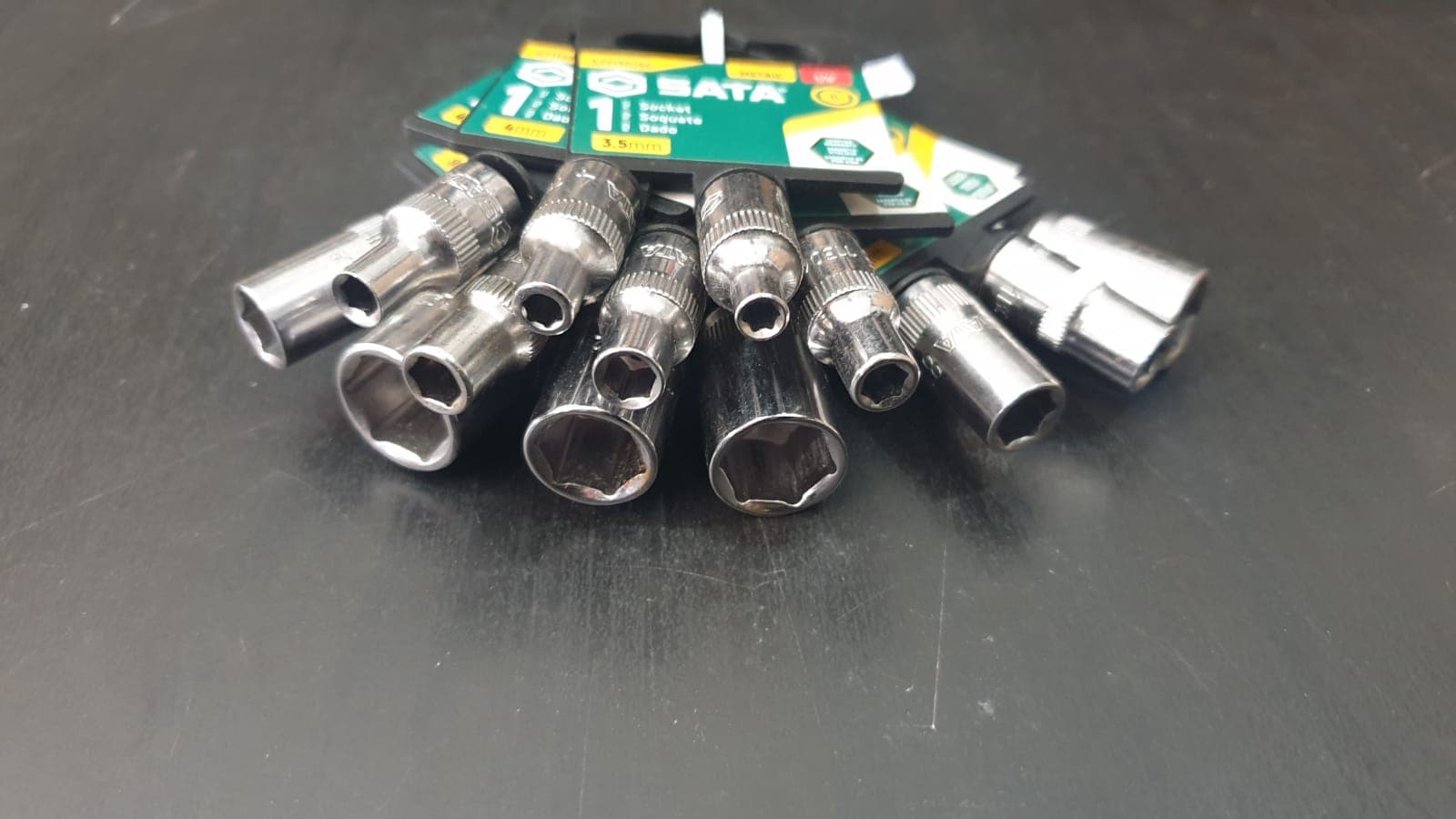 CONJUNTO 13 CHAVES DE CAIXA 6 PONTOS DE 1/4" — imagem 2
