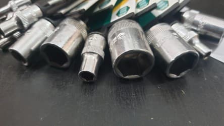 CONJUNTO 11 CHAVES DE CAIXA 6 PONTOS DE 1/4" — imagem 2