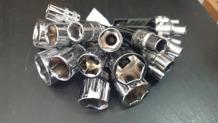 CONJUNTO 15 CHAVES DE CAIXA 6 PONTOS DE 1/2" — imagem 2