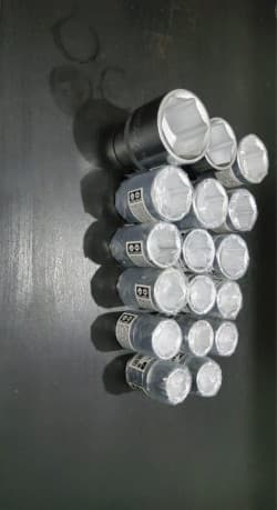 CONJUNTO 17 CHAVES DE CAIXA 6 PONTOS DE 3/4" — imagem 2